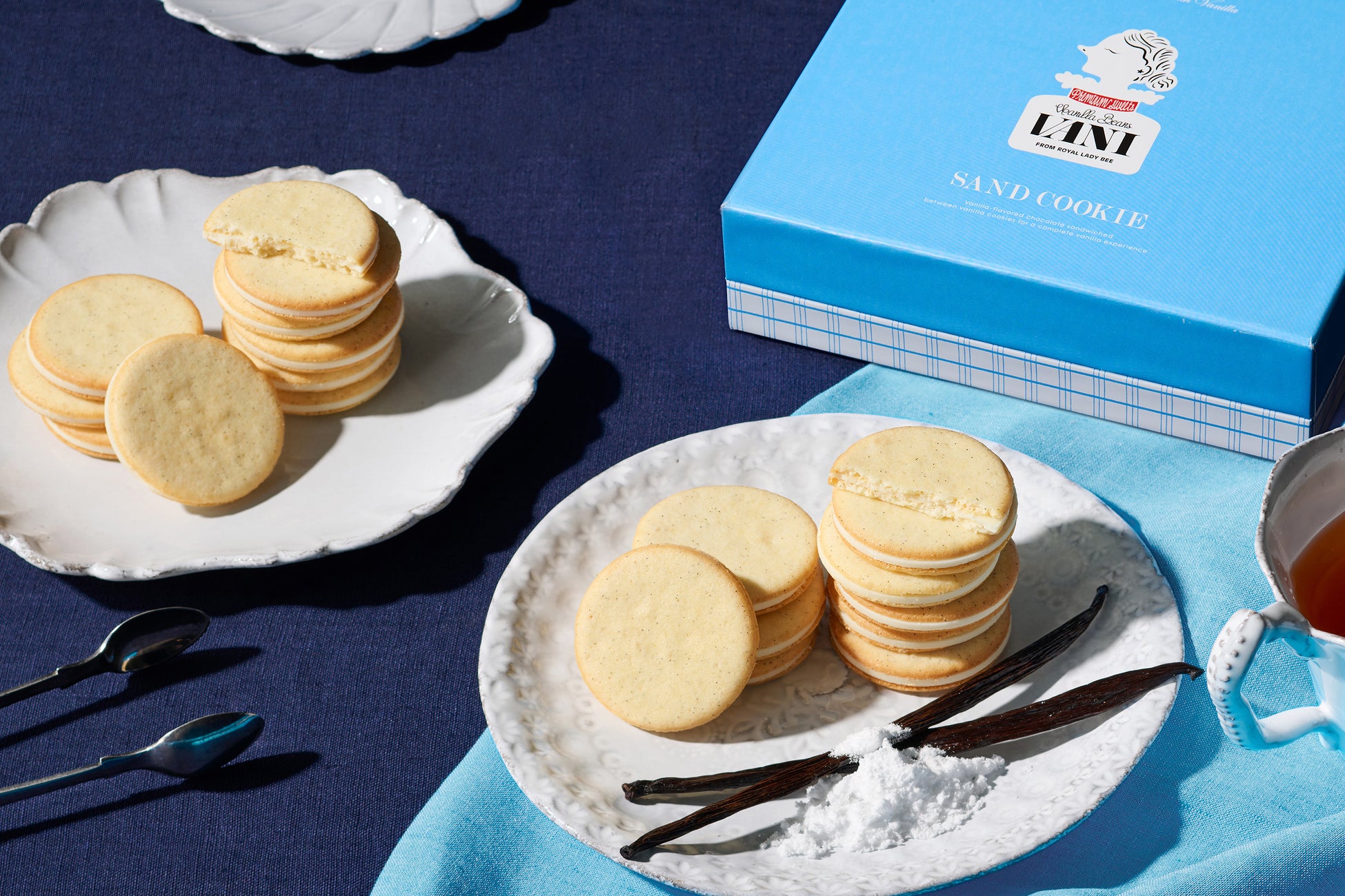 タヒチ産バニラ×雪塩が生み出す至福の1枚。【VANI（バニ）】より『サンドクッキーアソートボックス』を5月1日（金）から期間限定で販売。
