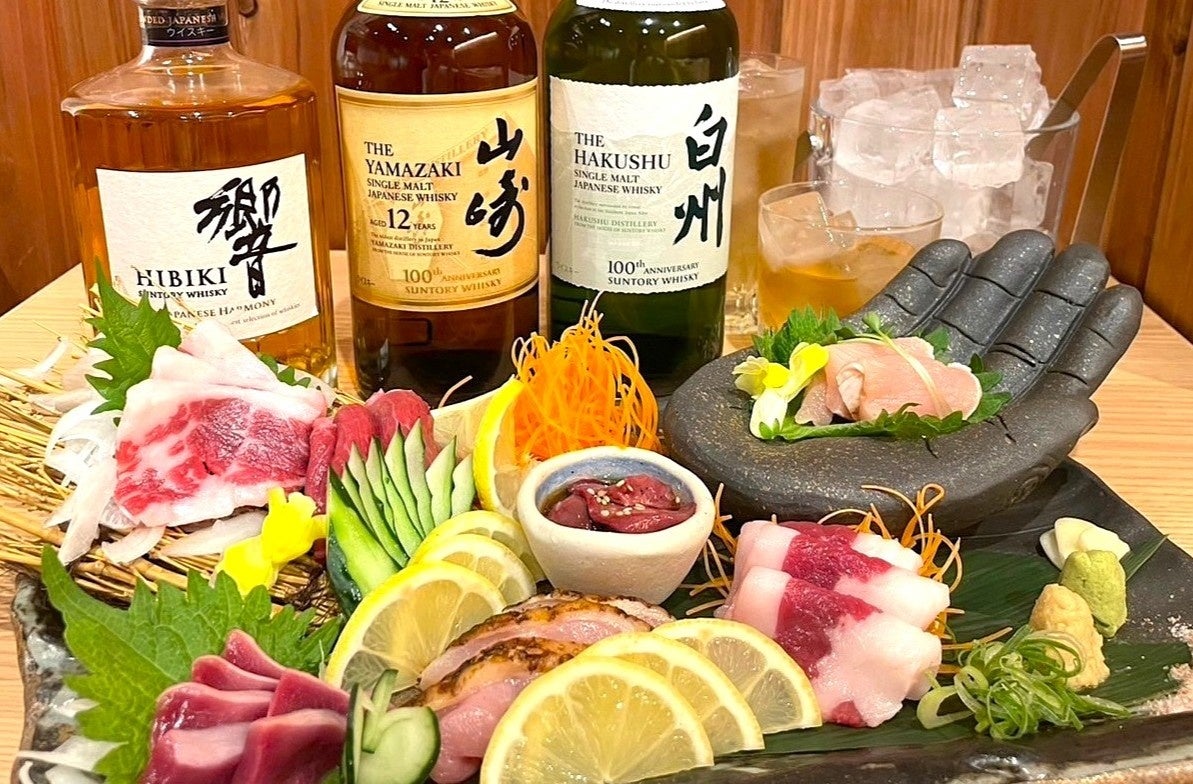 馬刺し鶏刺しの満開盛りがが半額の1,969円！物価高のGWは“馬刺し×朝引き鶏”で満足感あるご褒美外食｜純国産馬刺しと朝引き鶏 にほんいち 大阪堺筋本町店