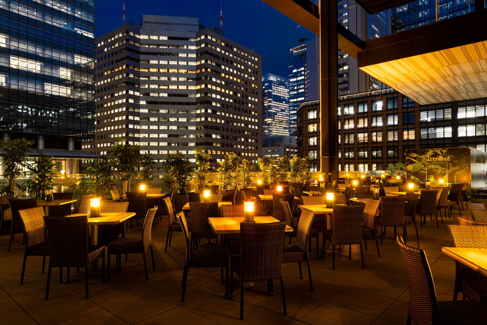 大手町の夏に、都心で自然を感じるひとときを！天空のビアガーデン「Terrasse」 5月15日営業開始