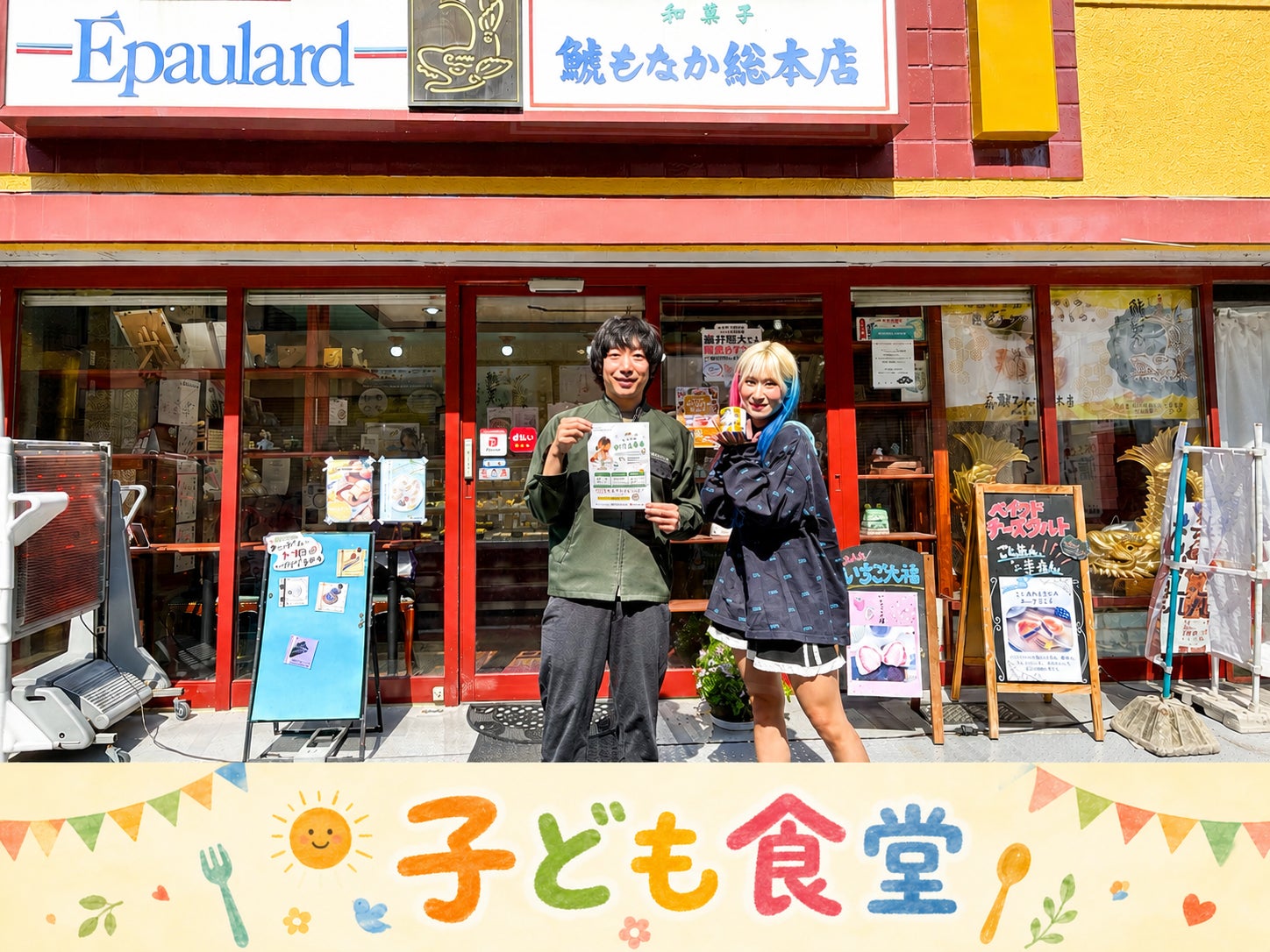 【山口・あさひ製菓】新入社員9名が「母の日」など初めての繁忙期を経験。先輩手作りの研修と社長直伝の接客テストを経て、各店舗で奮闘中