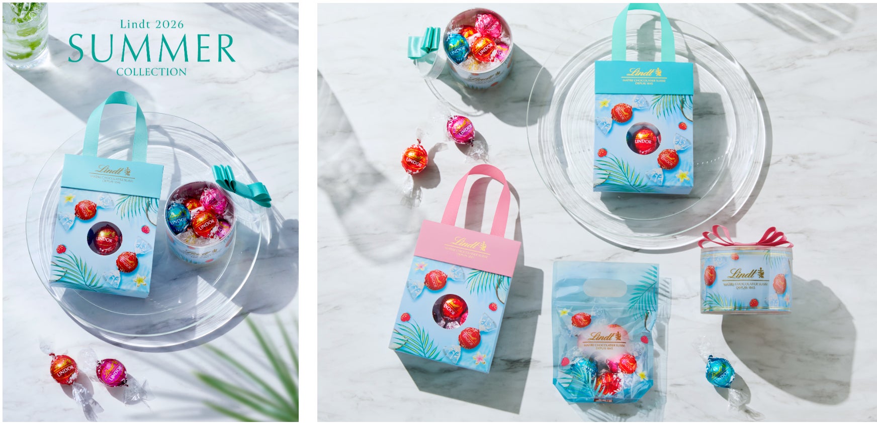 夏を軽やかに彩る、リンツのご褒美ショコラ『Lindt 2026 Summer Collection』が6月1日より販売開始