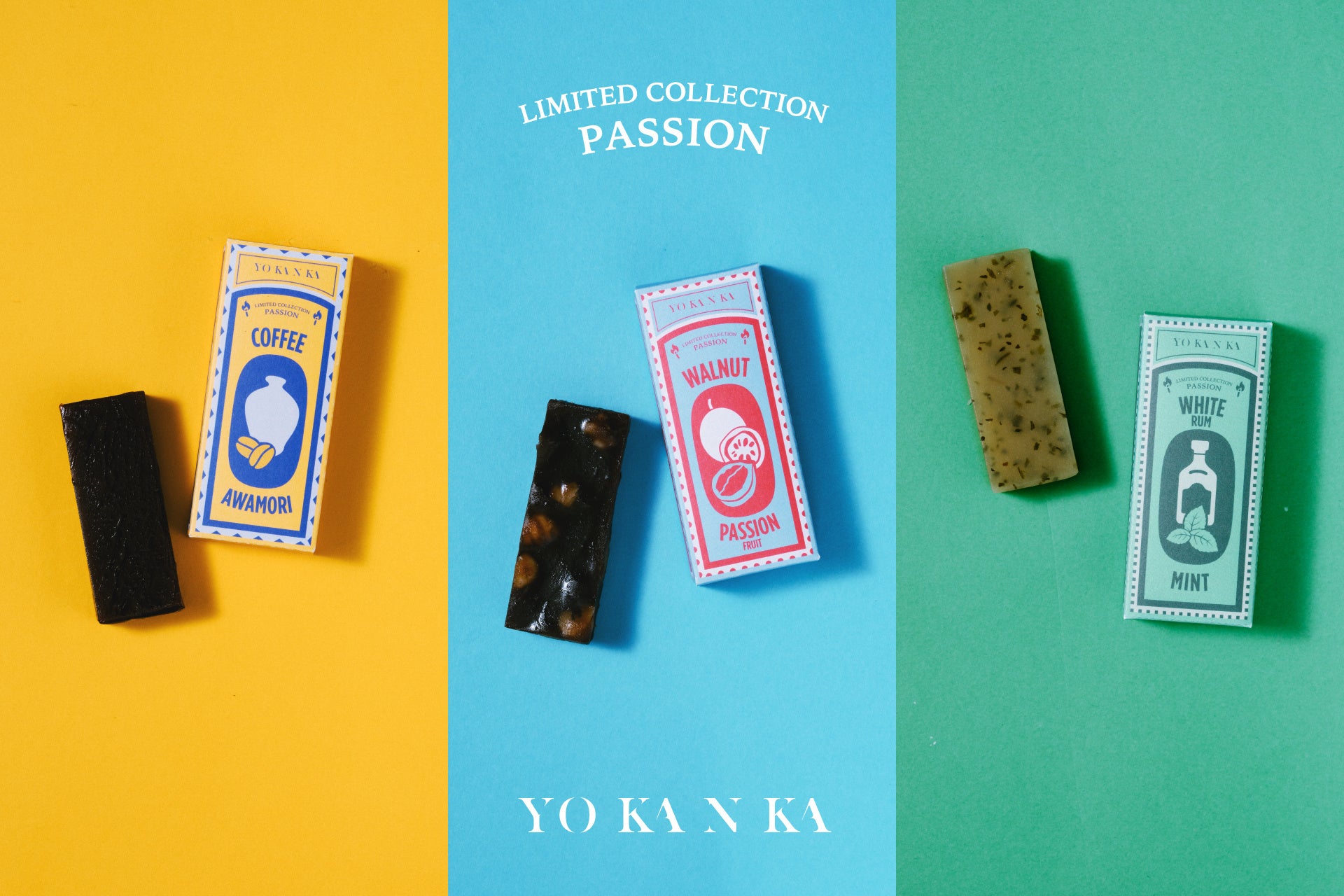 羊羹ブランド「YO KAN KA」に新作3種登場！Limited Collectionのテーマは「Passion」。2026年5月27日（水）よりオンラインショップにて販売開始