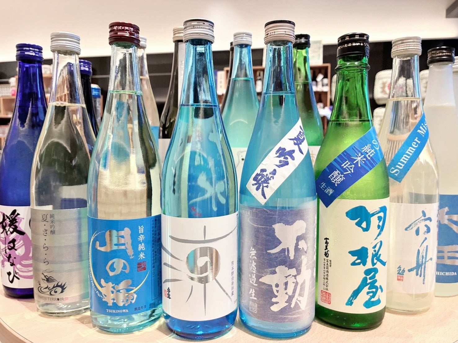 暑い夏に涼を感じる一杯を探して「日本の酒情報館」で『夏酒』の提供開始