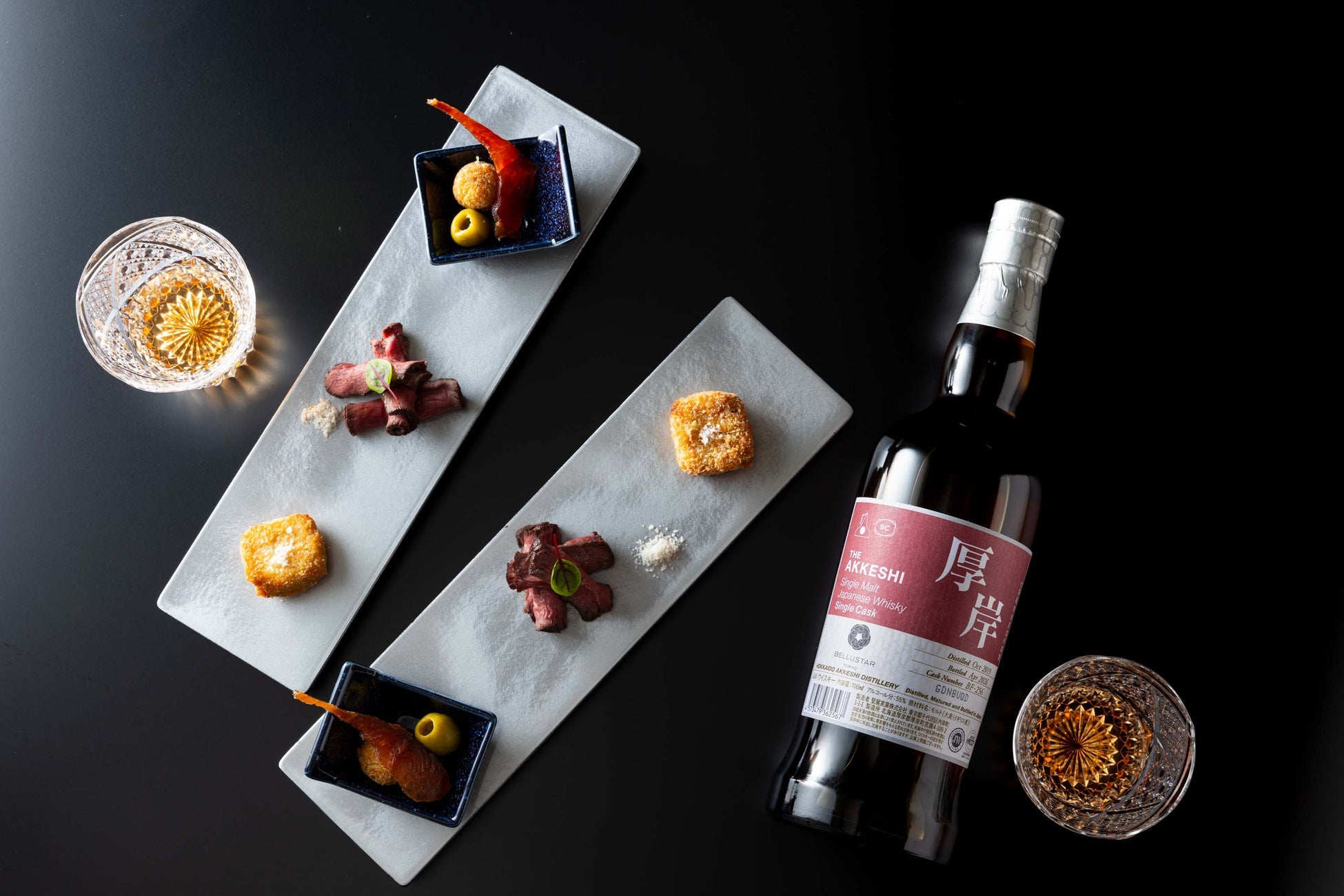 ベルスター東京が贈るペアリングセット『Bellustar Journey 第13弾 ～厚岸 Whisky Experience～』