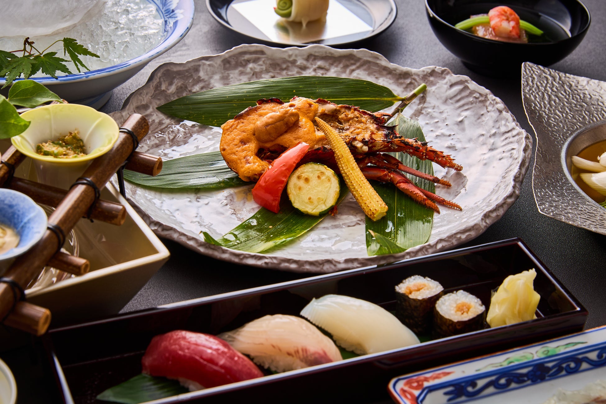 【ホテルメトロポリタン】鱧や鰻、季節野菜とともに高級食材で彩る清夏の贅を尽くした本格会席料理・日本料理「花むさし」