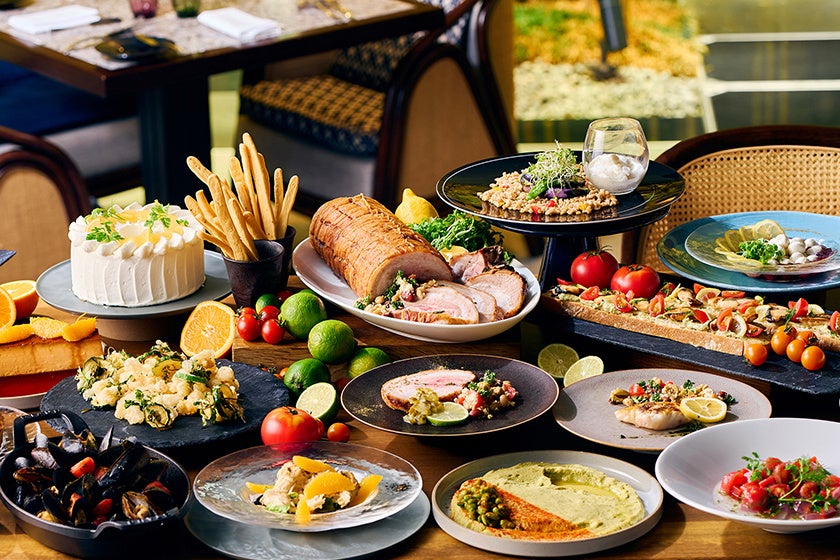 【ダーワ・悠洛 京都】Wellbeing Buffet 山椒香る“京の都もち豚のポルケッタ”＆トマトとシトラスコレクションブッフェ開催