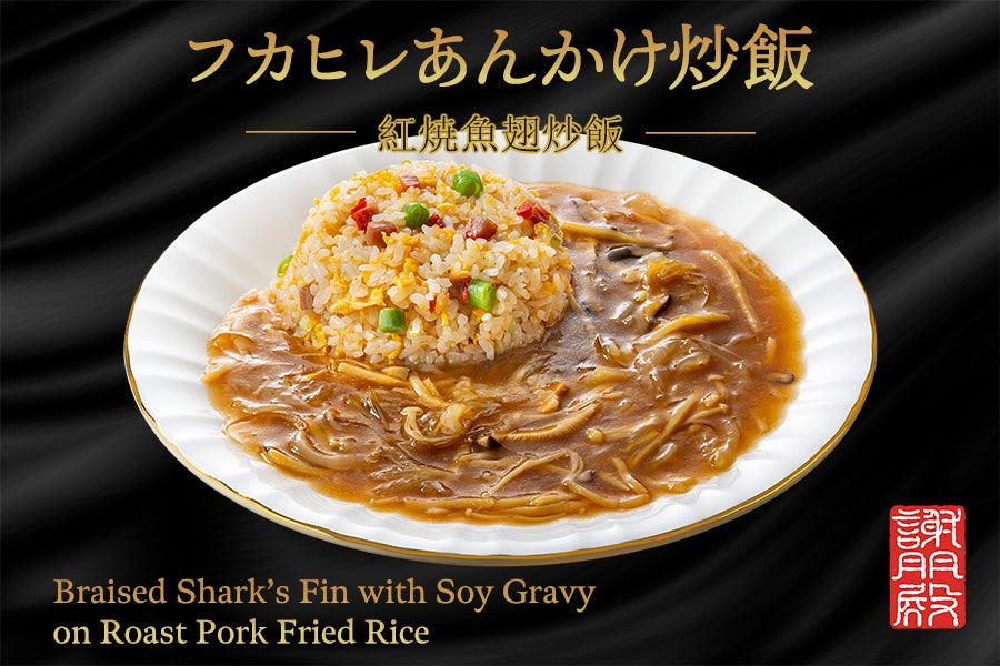 匠の一皿を、レンジでそのまま。“パラっとしっとり“本格仕立ての「フカヒレあんかけ炒飯」が新登場