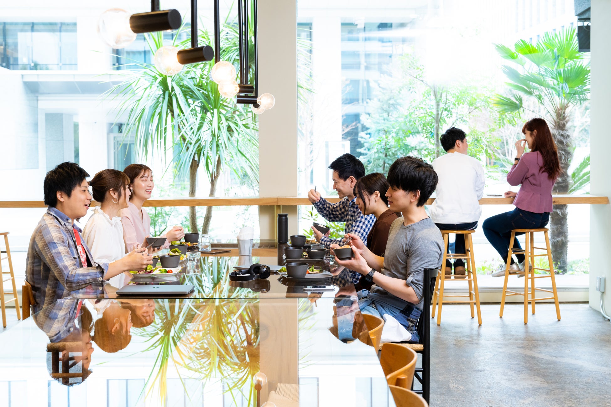 人が集まる会社には、理由がある。ボンディッシュとサンニンが提携。オフィスデザインから「食設計」まで一律支援する次世代ワークプレイス提案を開始