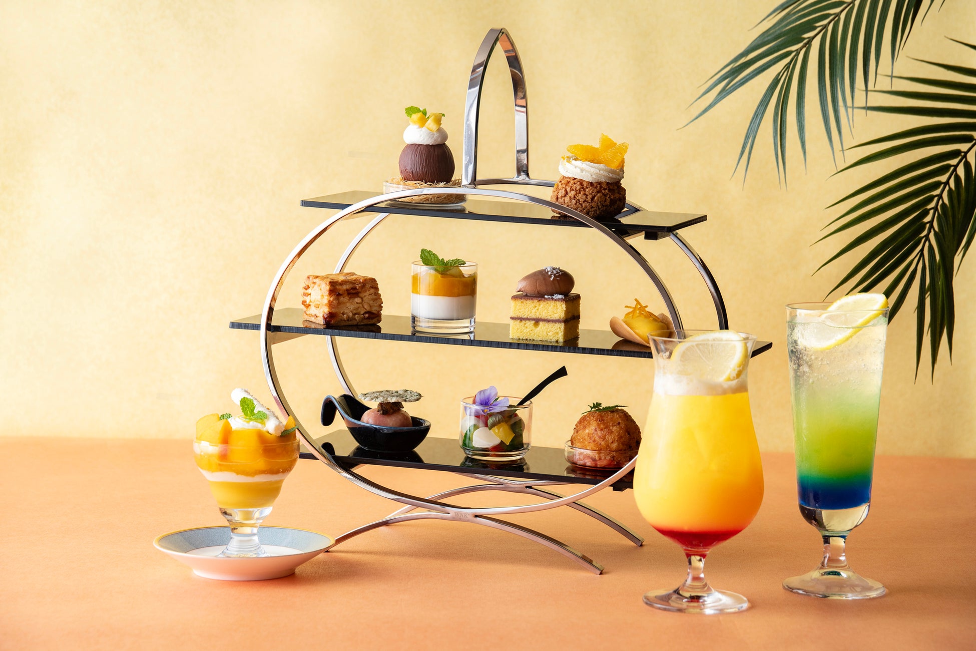 【ホテルメトロポリタン エドモント】ダイニング・カフェ「ベルテンポ」「マンゴー＆トロピカル アフタヌーンティーセット」 7月1日(水)より提供