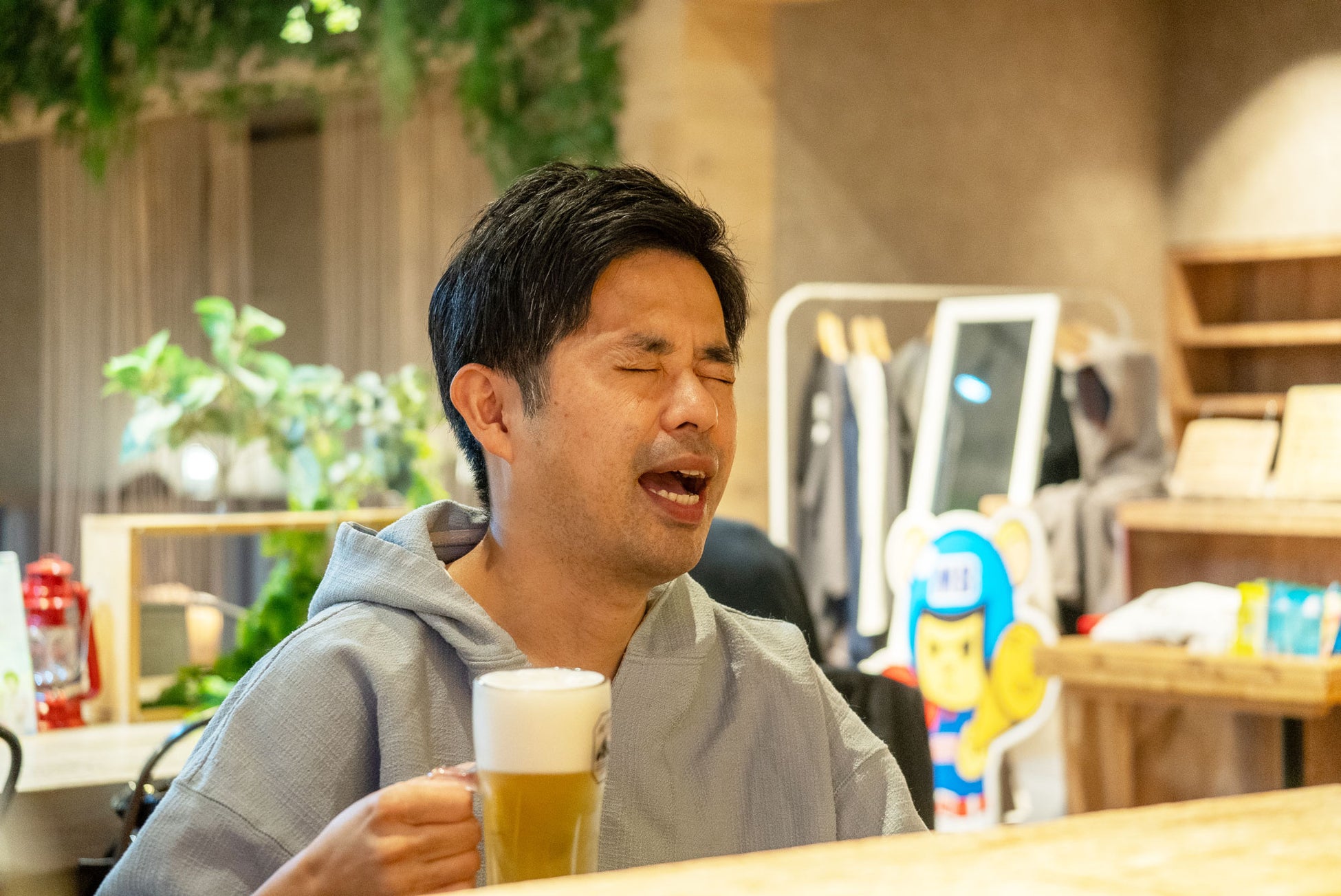 おふろcafe ハレニワの湯の「父の日」お父さん応援企画。ありがとう風呂や「生ビール88円」など、日頃の疲れを洗い流すサービスの数々をご用意