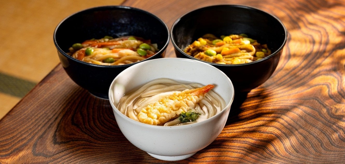 日本食としての“うどんの魅力”を、アメリカへ。本格×簡便性を両立した冷凍具付きうどん3品を投入