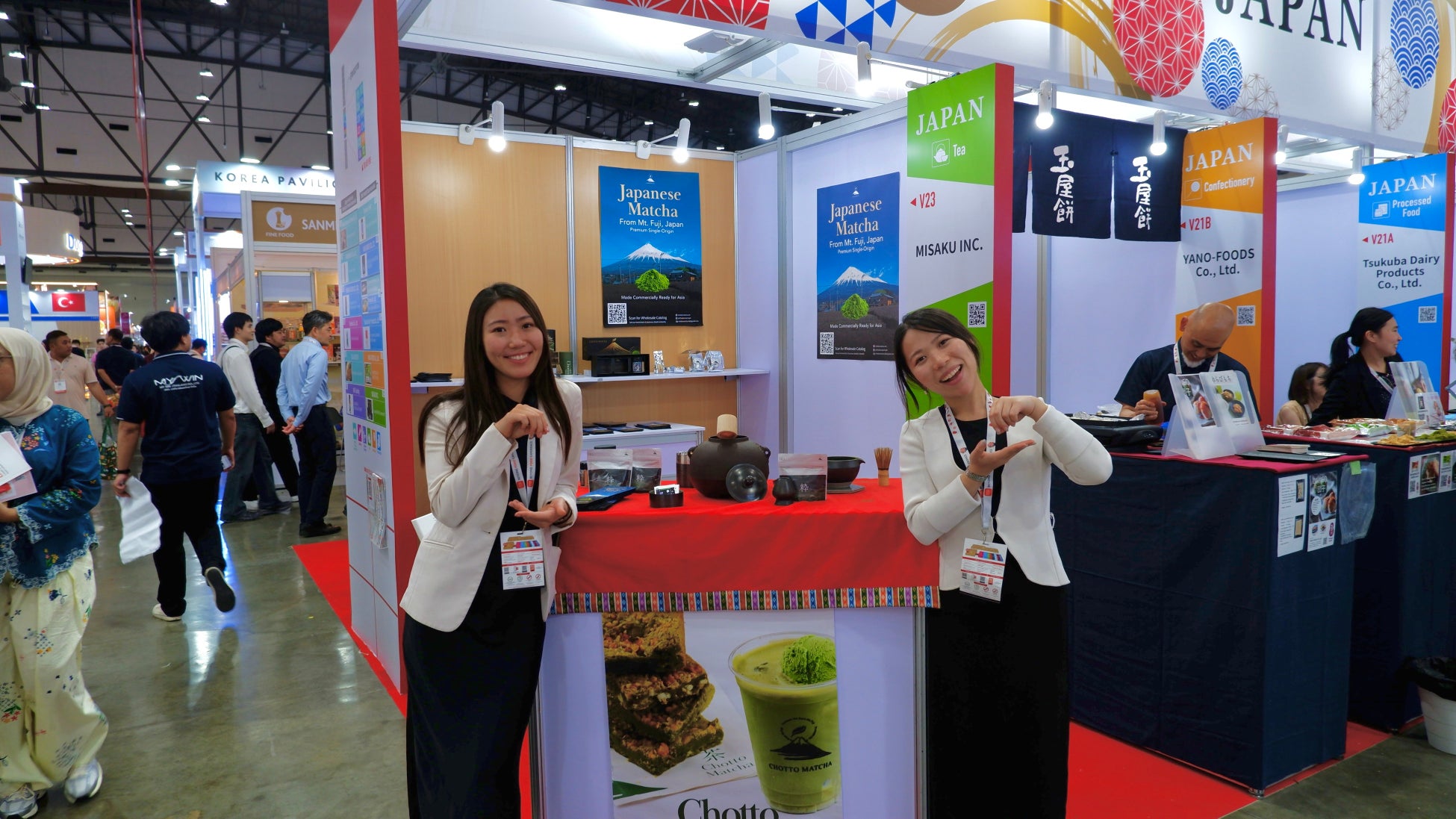 フィリピン発・日本展開の抹茶ブランド「Chotto Matcha」、タイ最大級の国際食品展示会「THAIFEX – ANUGA ASIA」に出展