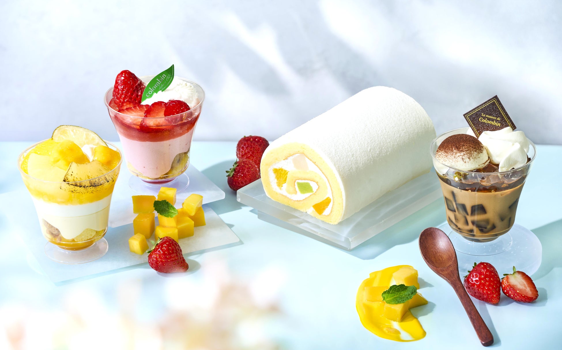 コロンバンが夏を爽やかに潤す新作冷菓を期間限定販売