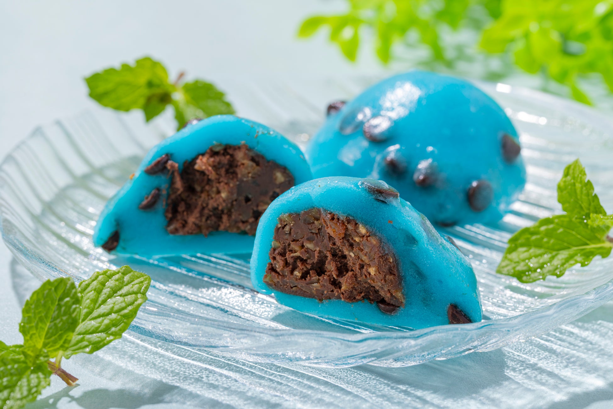 こだわりの求肥で“涼”を包む。弁才天が夏限定の涼菓「チョコミントピーナッツ大福」を発売