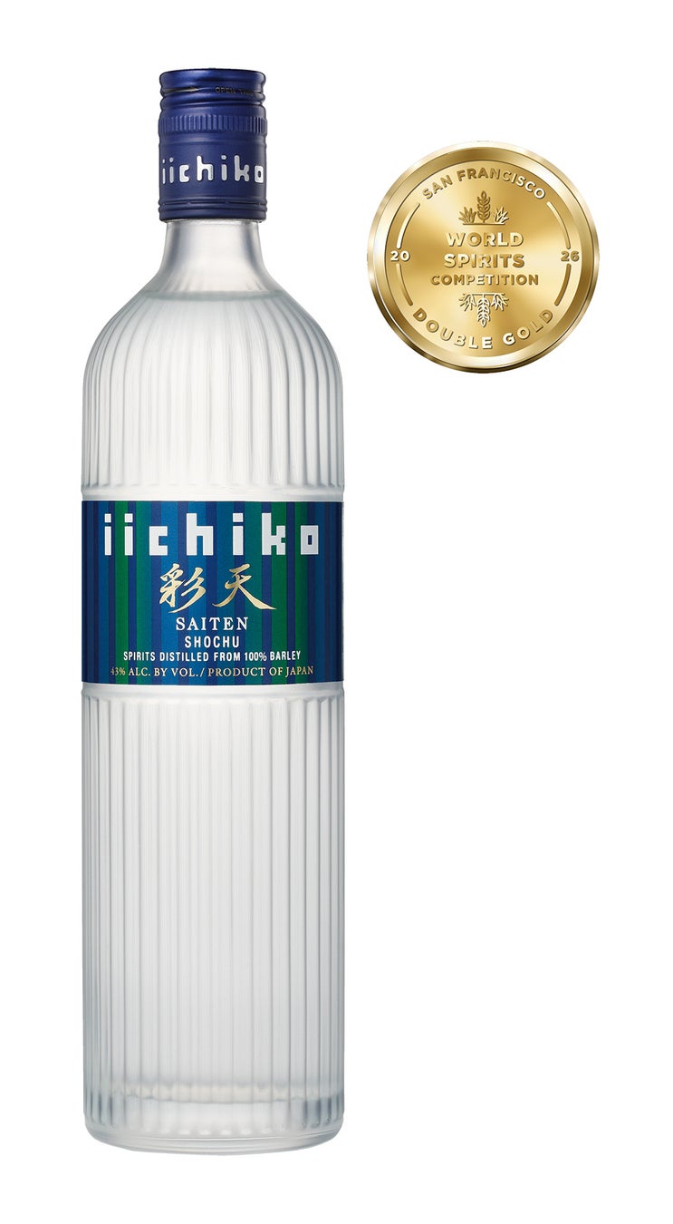 世界最大の蒸留酒品評会「SFWSC 2026」にて本格麦焼酎『iichiko彩天』が4年連続最高金賞、99点を獲得！