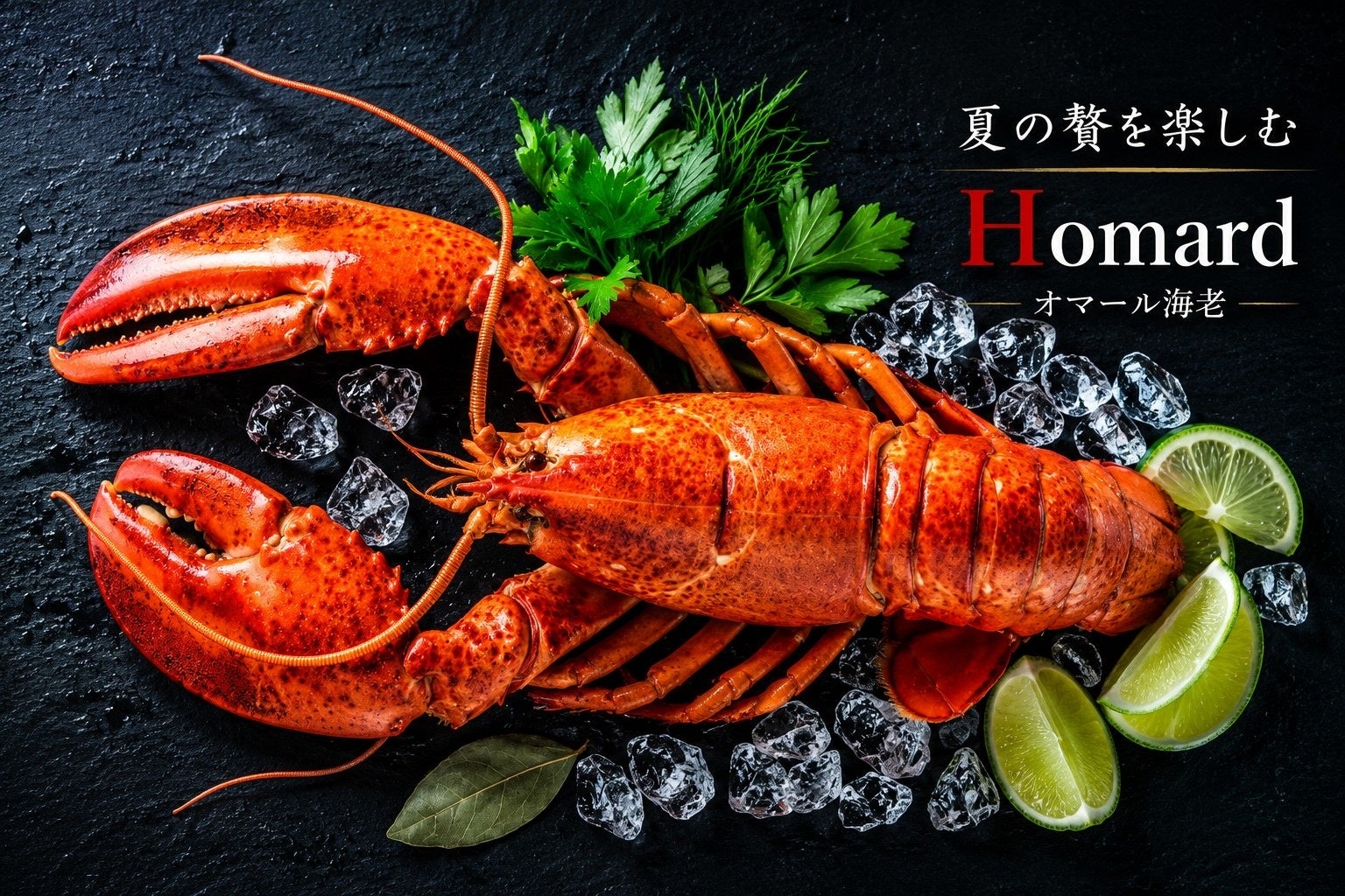 【6〜8月限定】黒毛和牛×オマール海老。薪火が織りなす、夏だけの贅沢コースを薪焼ステーキ コケットで提供開始