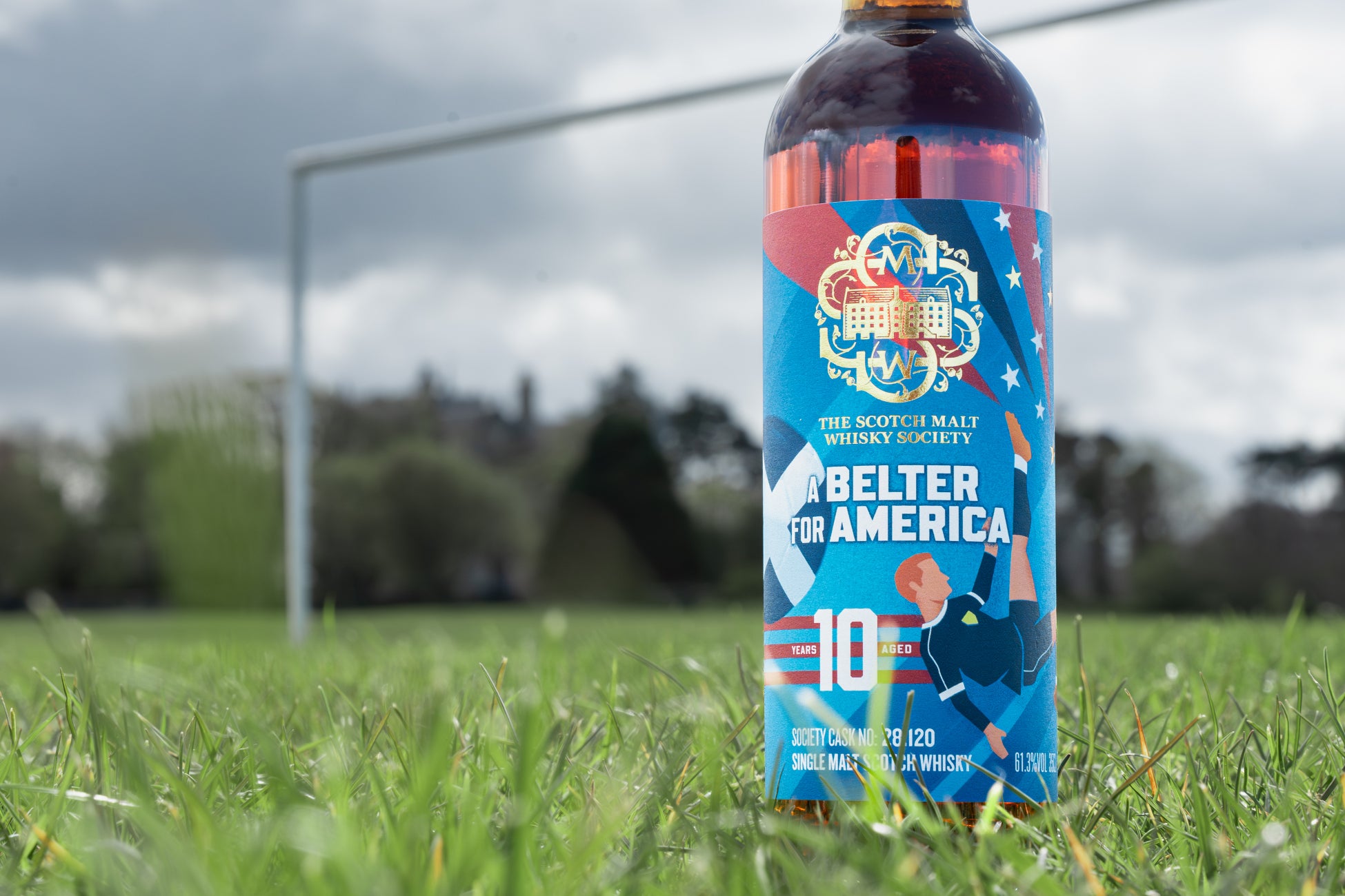 【28年ぶりのW杯復帰！】世界最大級のウイスキークラブSMWSから、スコットランド代表の快挙を祝う特別限定ボトル「A Belter for America」が待望の新発売！