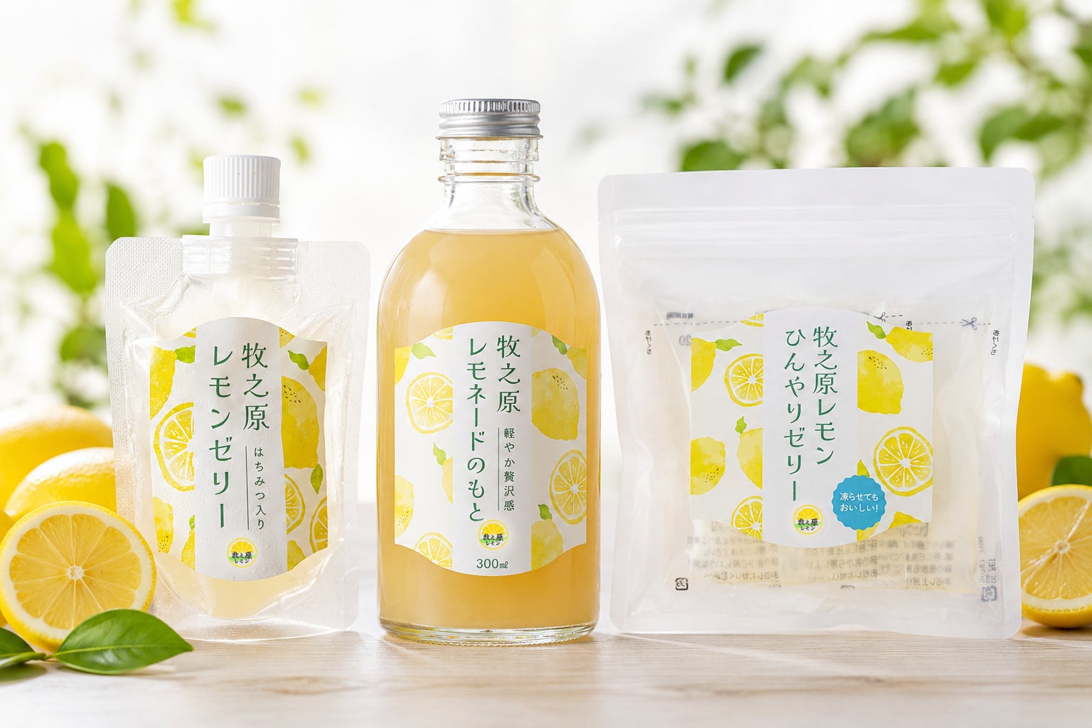 【静岡県牧之原市】耕作放棄茶園から生まれた「牧之原レモン」の加工品3商品を2026年5月より発売開始