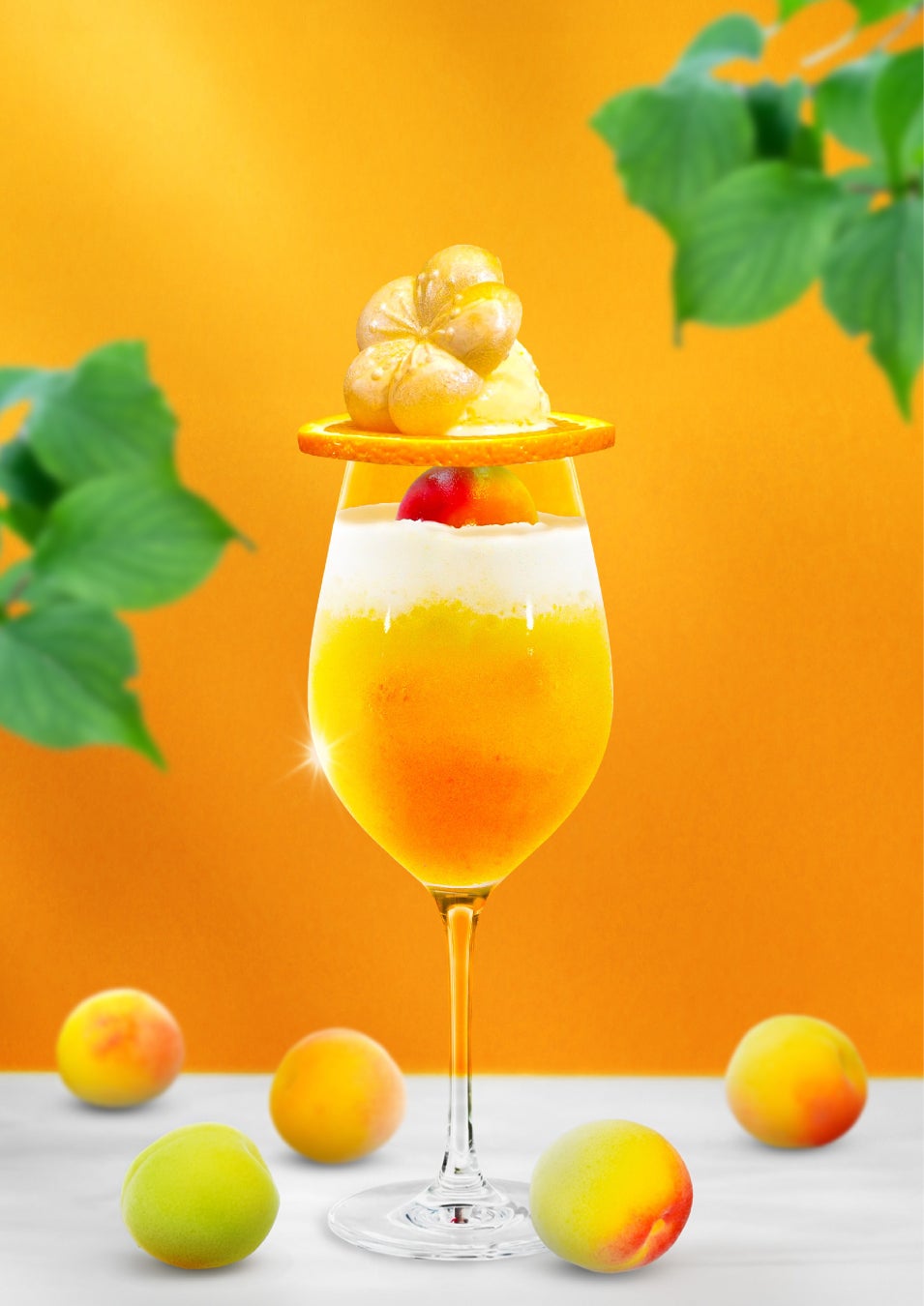 梅酒カクテル専門店「The CHOYA（ザ チョーヤ）銀座BAR」完熟梅シロップに完熟梅のフルーツ氷、完熟梅のコンポートと完熟梅づくし！梅酒カクテルクリームソーダ「完熟梅リッチ」を新発売！