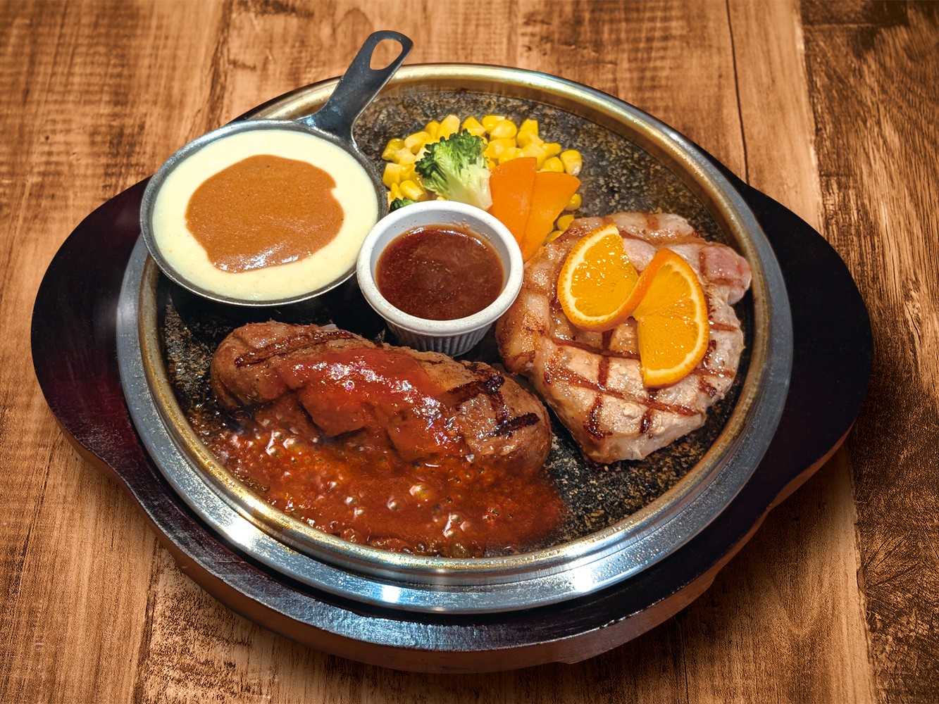 石焼きハンバーグ&ステーキ「ストーンバーグ」ラゾーナ川崎店　「アメリカ横断グルメ旅」キャンペーン第2弾「フロリダ」
