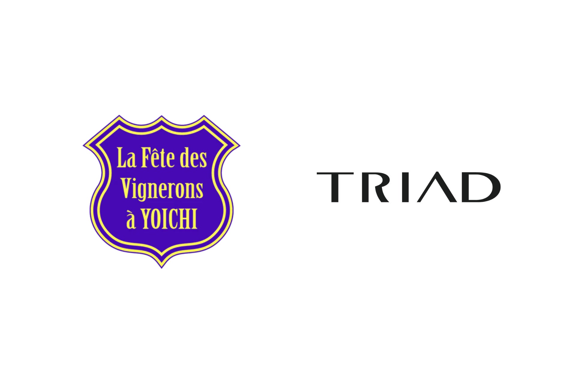 TRIAD、「La Fête des Vignerons à YOICHI 2026」に特別協賛