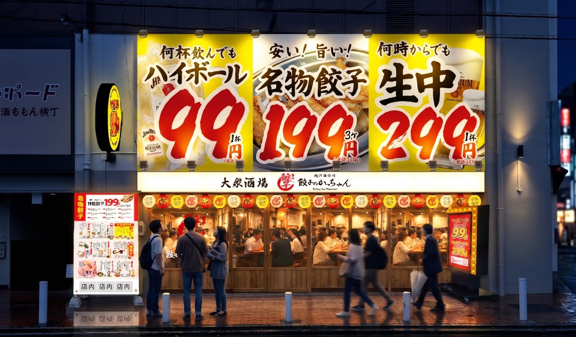 大衆居酒屋「餃子のかっちゃん」が「フランチャイズ・ショー大阪」に出展決定！