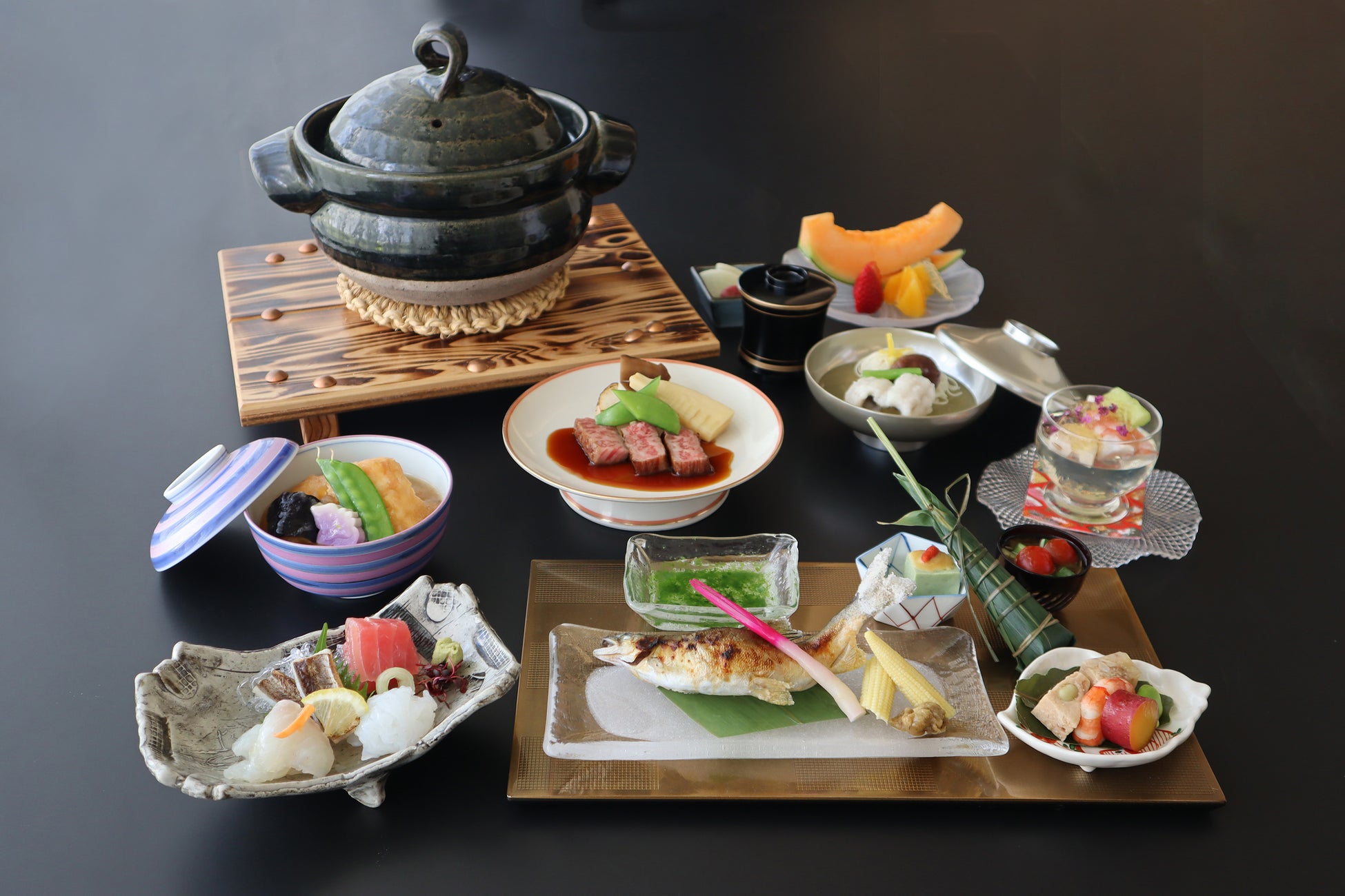 【ホテルグランヴィア和歌山】和歌山の美食を堪能する「紀州会席」を日本料理「毬」にて7月より提供開始 ～観光や贅沢な休日に最適な「夕食付き宿泊プラン」も同時販売～