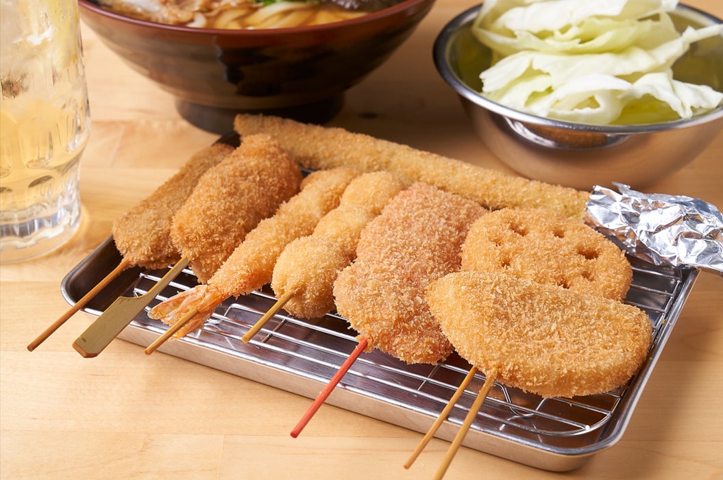 大阪名物を気軽に楽しめる串カツ専門店「串カツ田中 一ノ関駅前店」がオープン！
