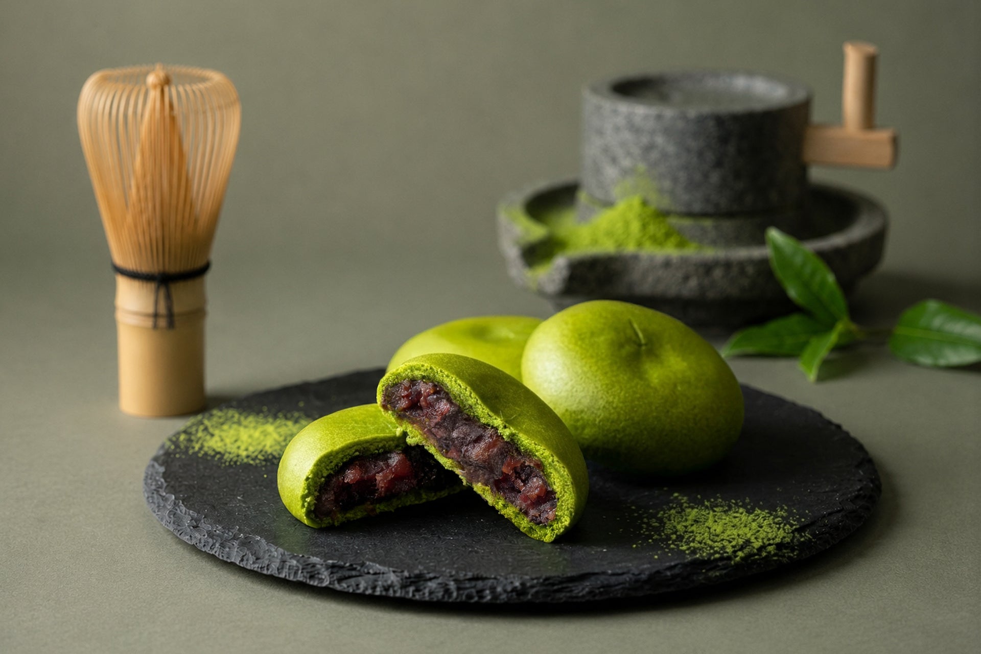 【創業76年目にして“初”】ついに粒あん饅頭が誕生！極上の西尾抹茶で仕立てた「抹茶みるくまんじゅう」6/28新発売！