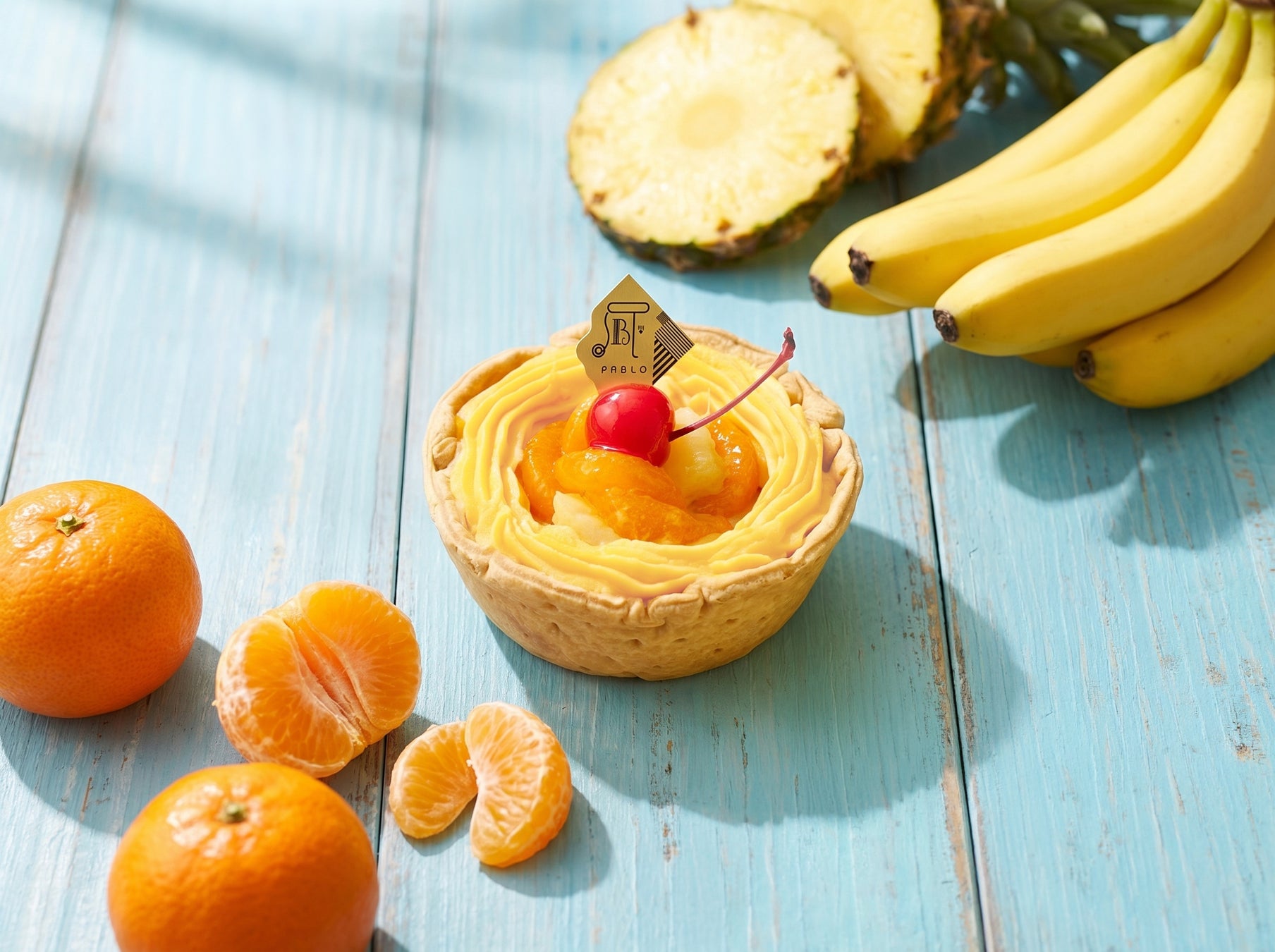 大阪名物ミックスジュースがチーズタルトに！夏限定「パブロとろけるミックスジュース」新発売