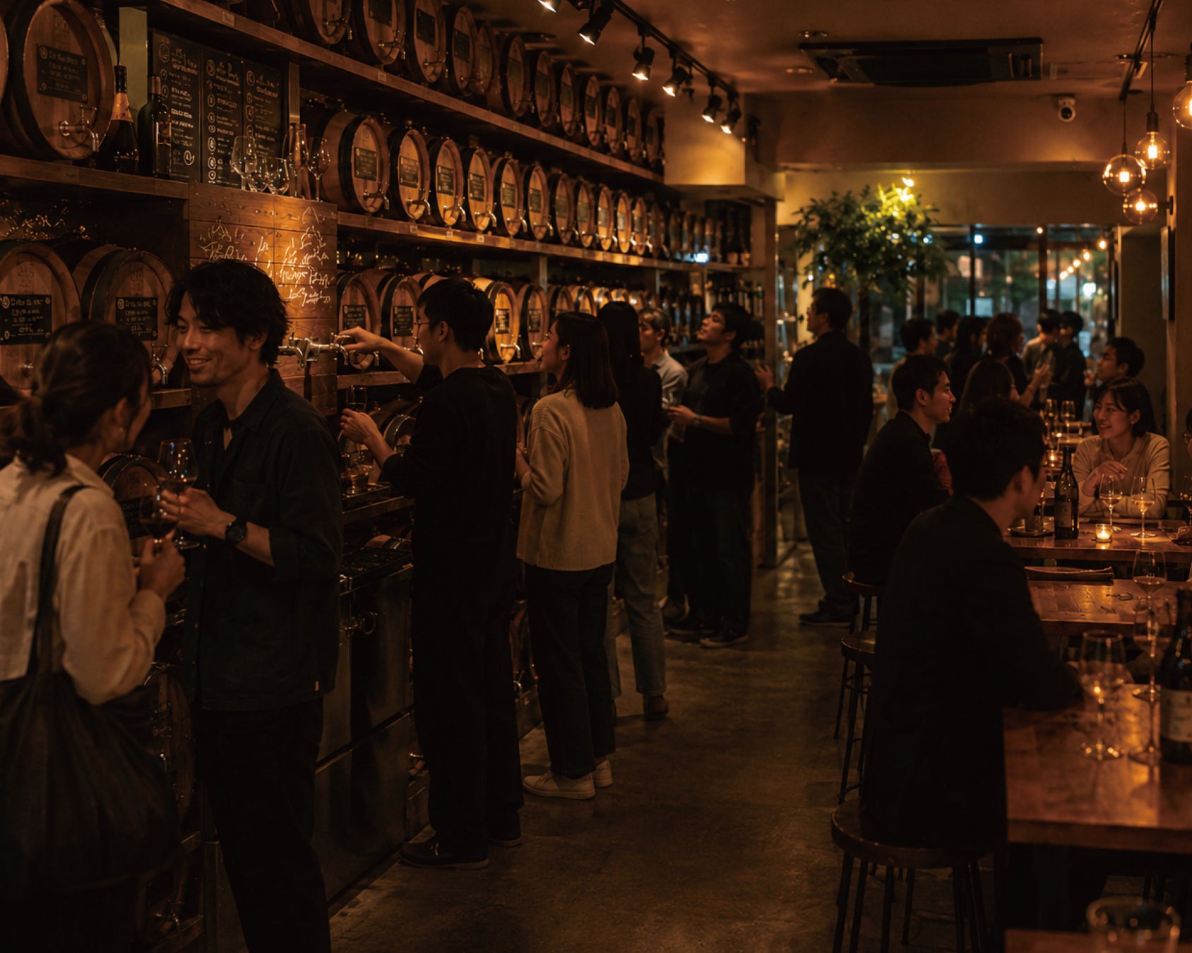 【新宿に100樽の熟成焼酎が眠る体験型酒場『九州男子と博多美人』がオープン】若者の焼酎離れに新しい選択肢。九州の焼酎文化を未来へつなぐ挑戦