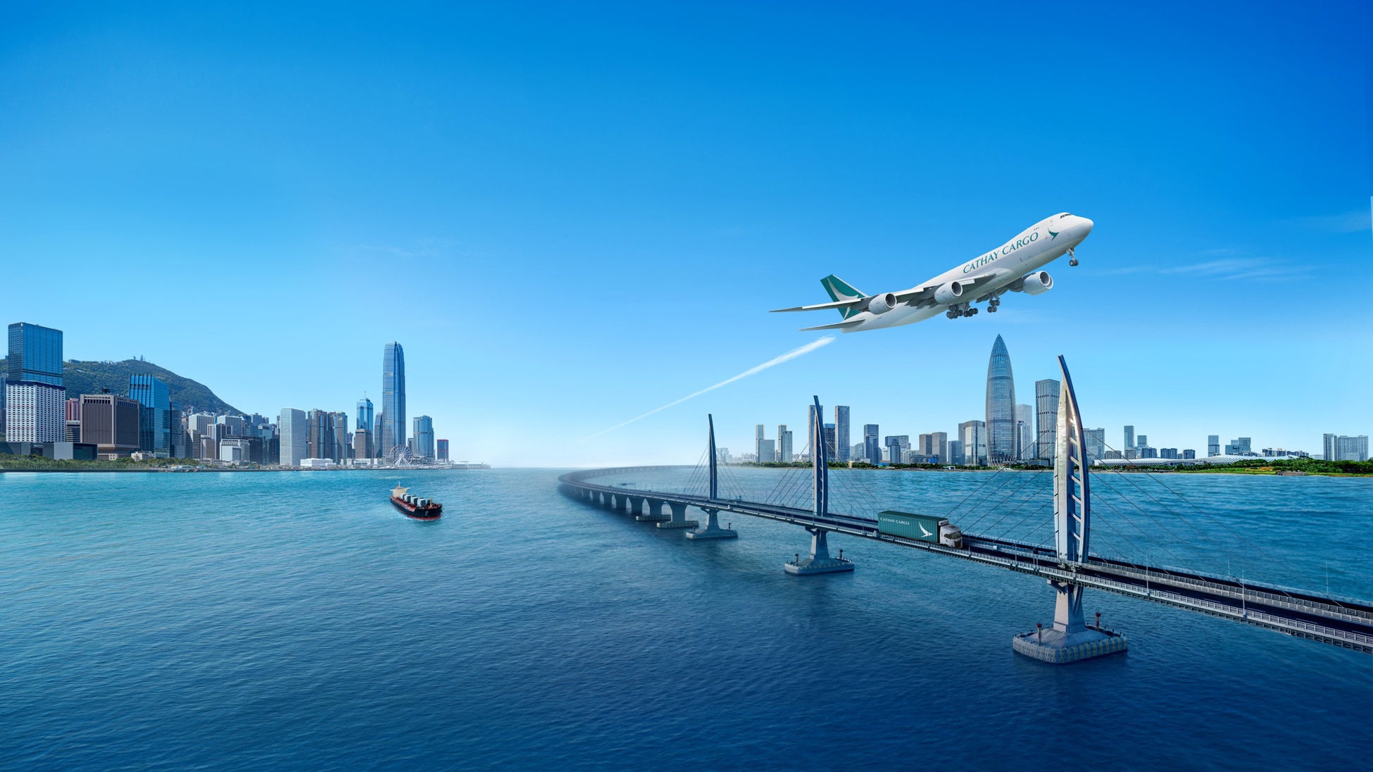 【キャセイカーゴ】 航空・陸上・海上輸送を組み合わせた、生鮮貨物向け輸送ネットワークをグレーターベイエリアで展開