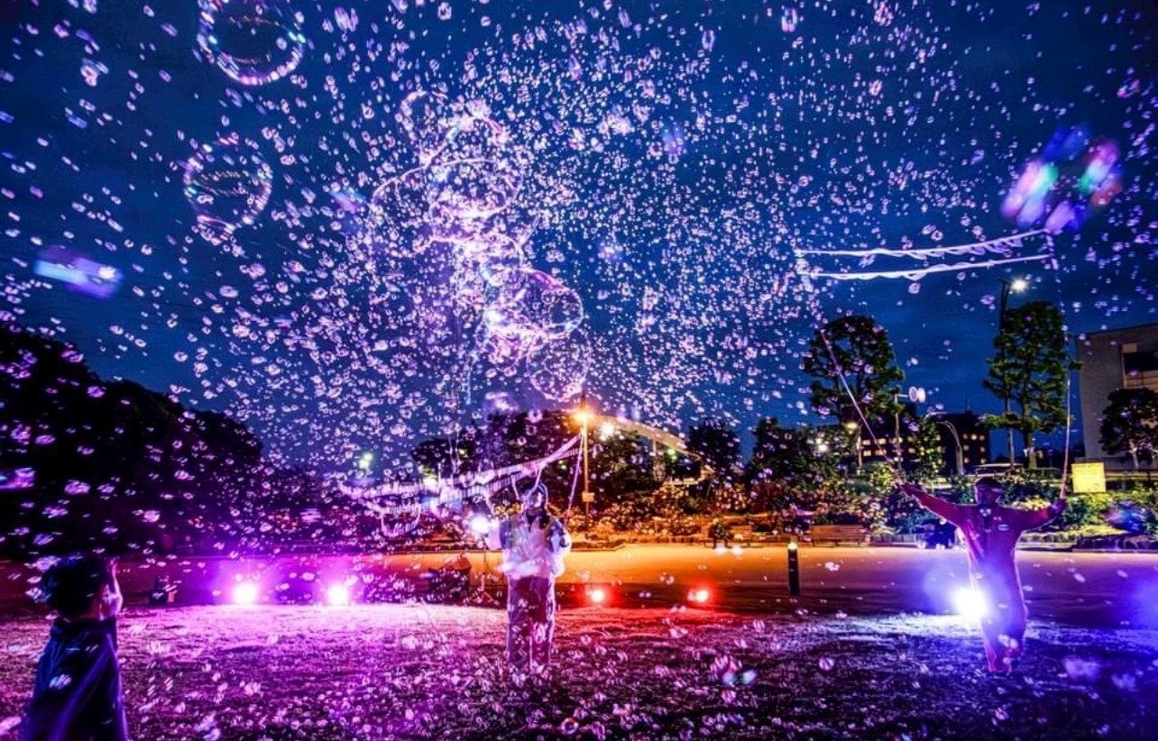 【参加者募集！シャボン玉パフォーマー体験／静岡市】アイスフェス＆アジアン夜市SHIZUOKA2026 夏の夜空を彩るしゃぼん玉パフォーマーを募集！光と音楽としゃぼん玉でこの夏の夜だけの特別体験を