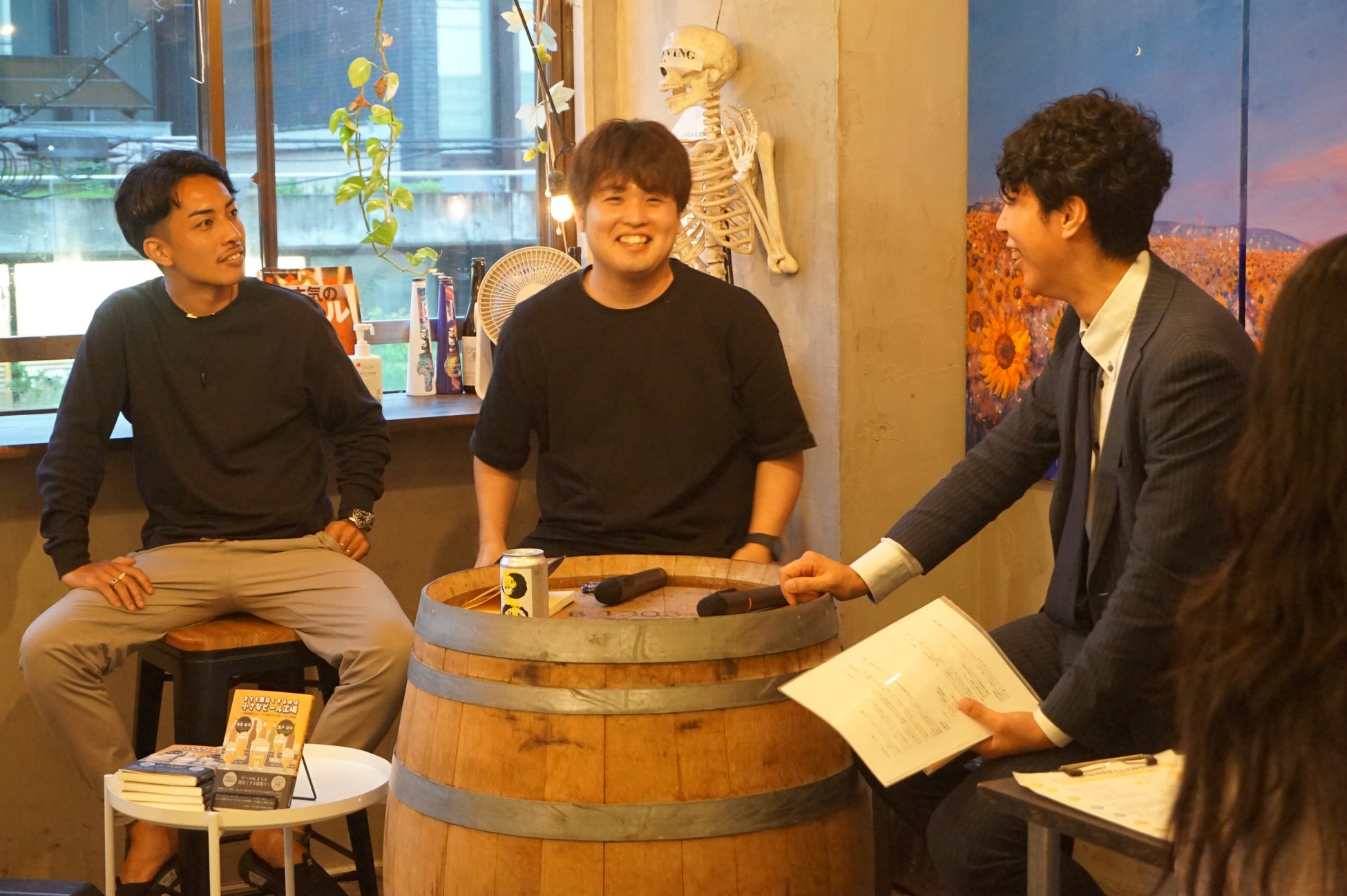 マイクロブルワリー専門総合商社Story Agent、【まちを面白くするのは「小さなビール工場」】を出版し、梓書院と出版記念座談会を開催。