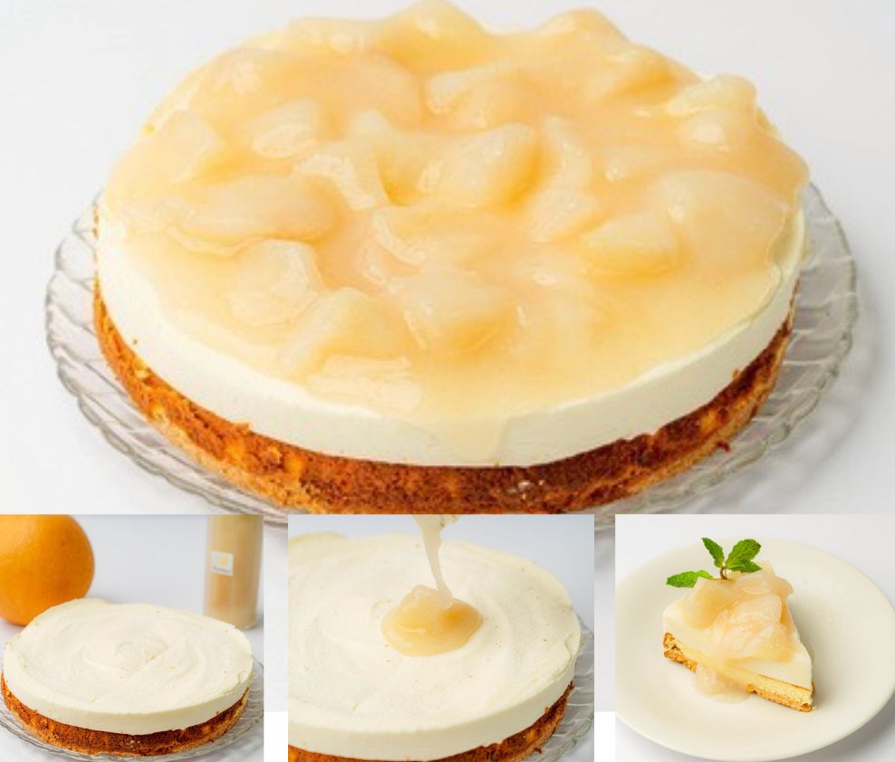 利府梨を主役としたこだわりのチーズケーキギフトを2026年7月4日（梨の日）より28ホール限定で予約販売開始。ミシュラン一つ星獲得の表参道EMMÉ監修。売上の一部を地域の魅力を育てる取り組みへ活用。