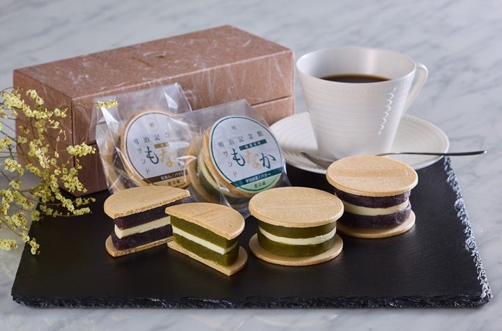 【明治記念館オンラインショップ】7月10日(金)より販売開始！宇治抹茶と北海道産小豆の味わいを愉しむ「サンドもなか」をご提供 – 素材にこだわり、一つひとつ丁寧に手作りした和スイーツ –