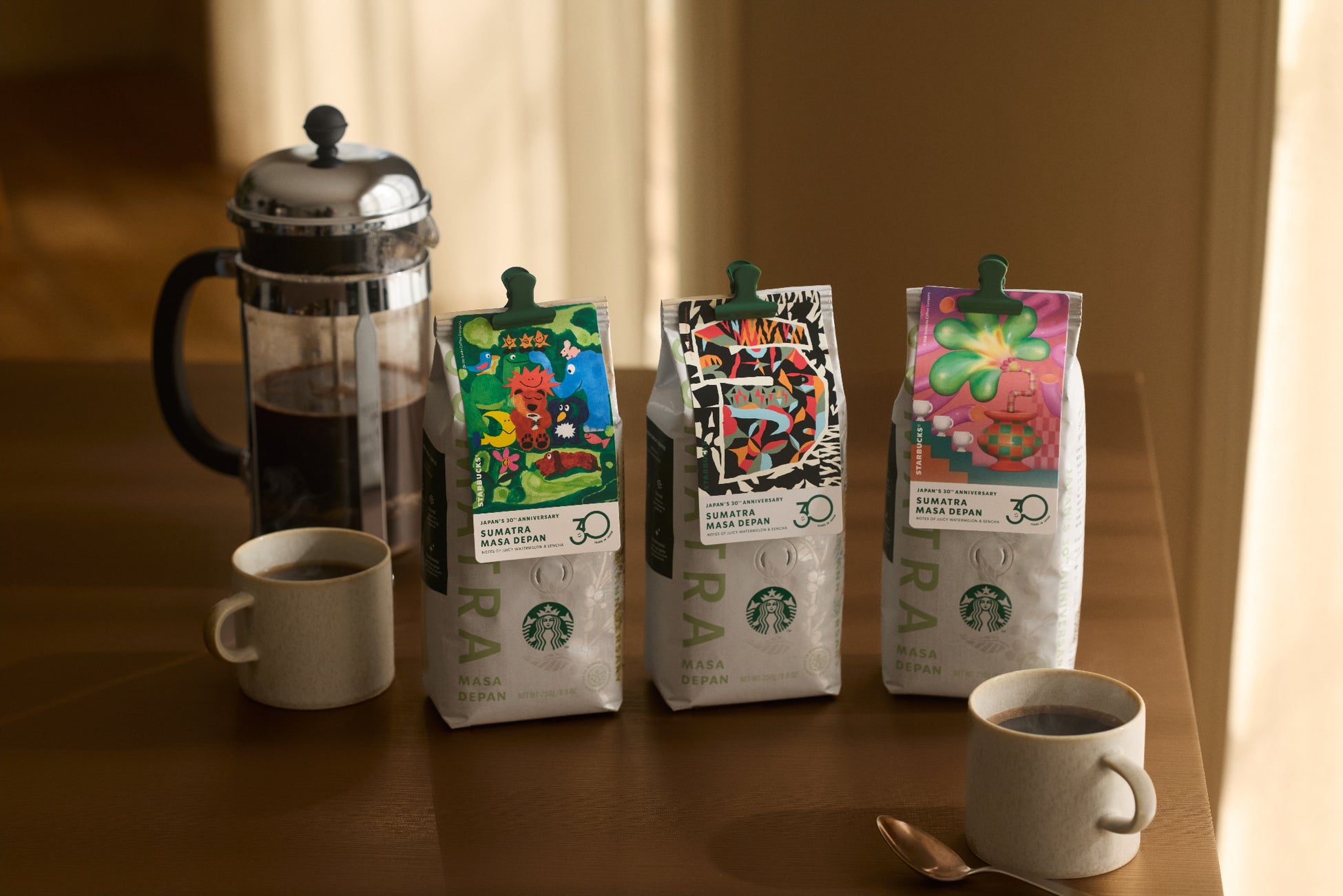 スターバックス日本上陸30周年記念コーヒー豆「スマトラ マサ デパン」　パートナー（従業員）の声から生まれたコーヒー豆を2026年7月22日（水）より新発売