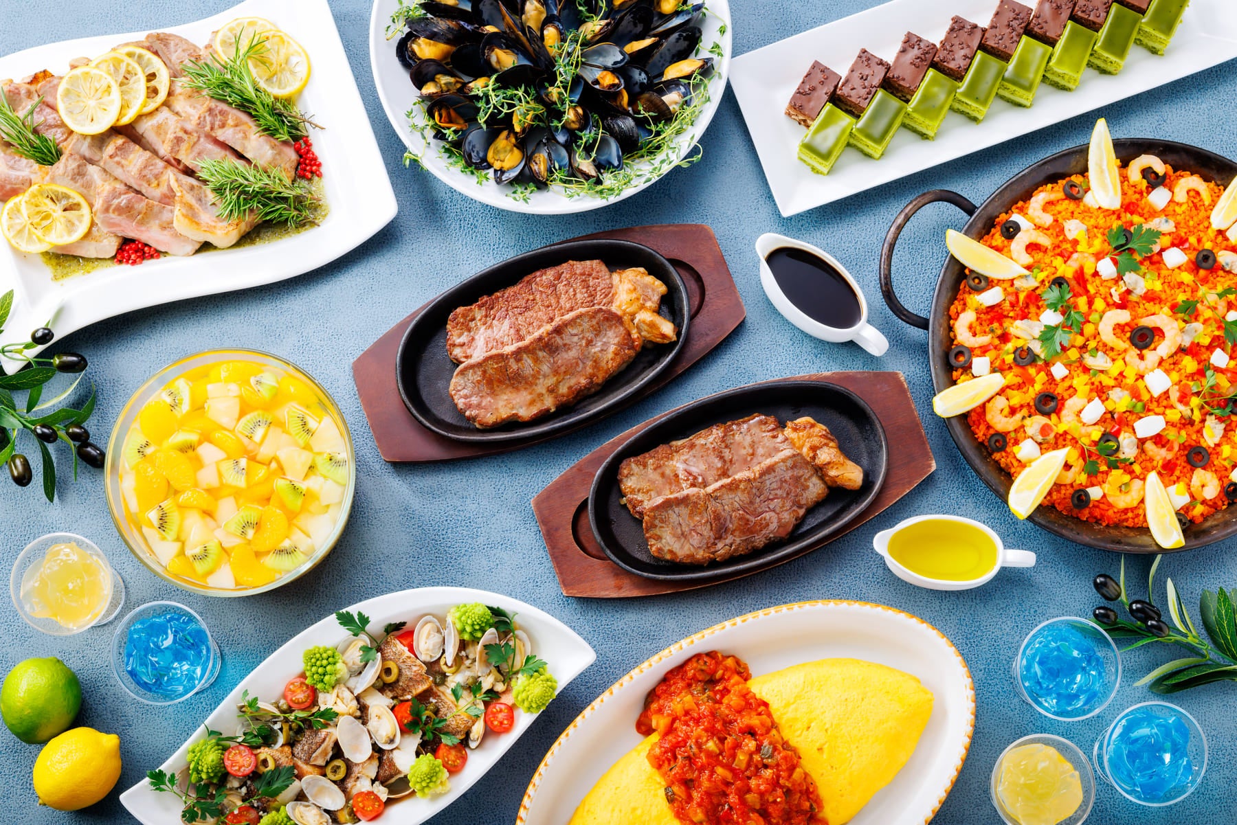 【ホテル日航立川 東京】「夏のステーキ食べ放題と地中海料理ブッフェ」を8月7日から10日間限定で開催
