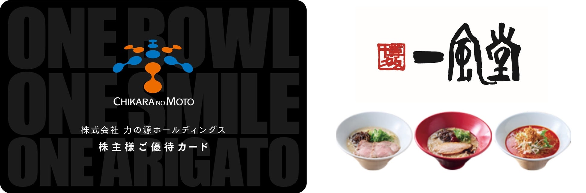 ラーメン店「一風堂」を中心に、グループ全体で317 店舗の飲食店を展開する力の源ホールディングスの株主優待券電子化をバリューデザインが支援