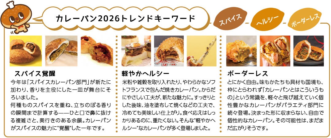 カレーパングランプリ2026 Q・B・B賞結果発表
