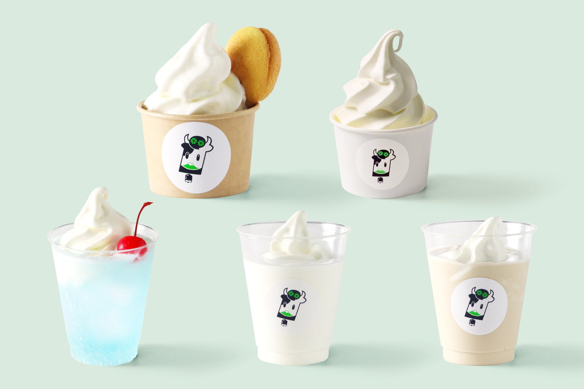 【あさぎり牛乳 阪神梅田本店】イートインメニューを5種類へ拡充！ミルクシェイクや夏限定〈富士山サイダーフロート〉など新メニューが登場