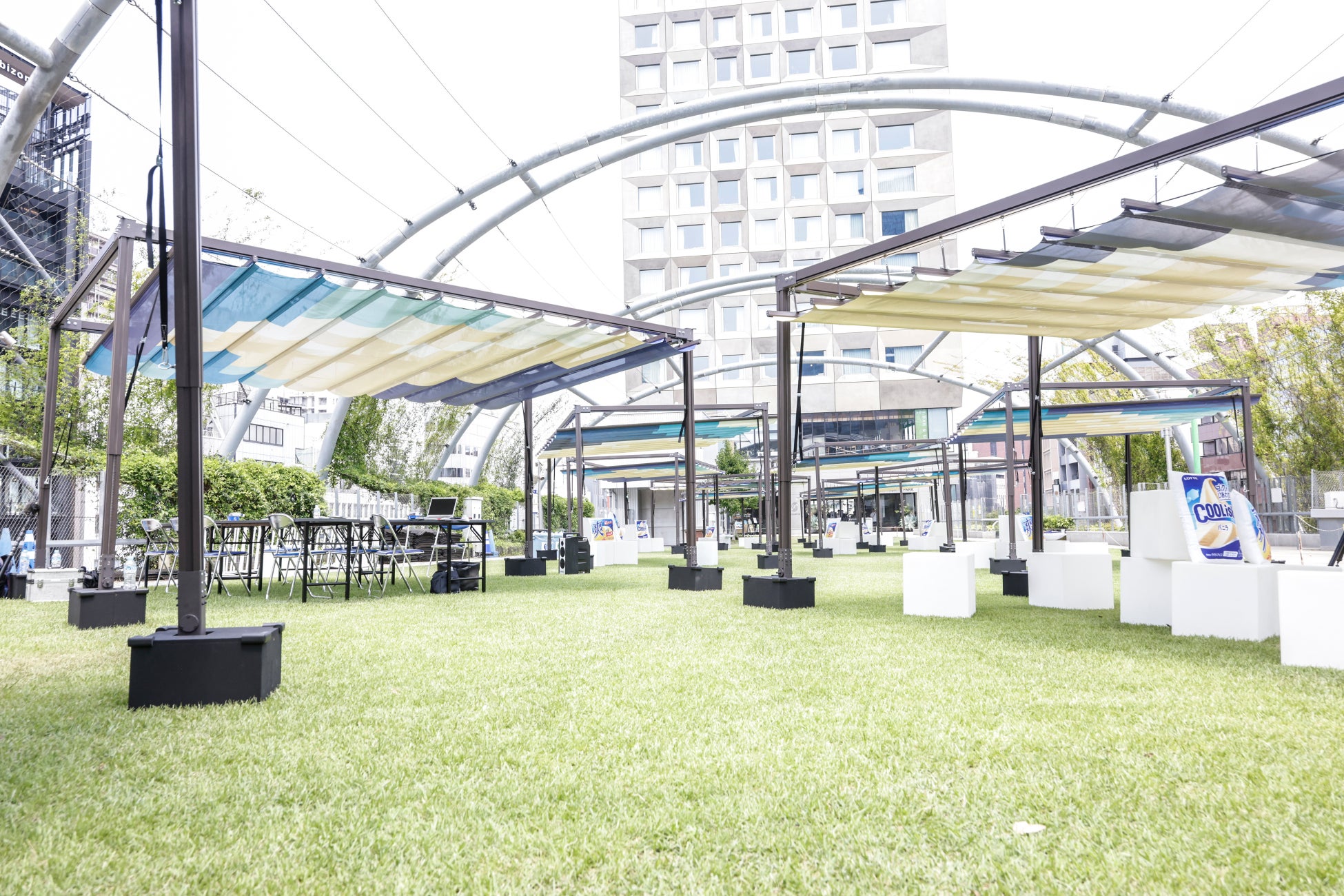 夏の外出・屋外体験のアップデートを目指す、ロッテ「クールシェルタープロジェクト」渋谷・MIYASHITA PARKにて本日7月23日よりスタート