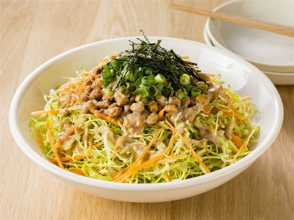 【イベントレポート】“納豆 with ベジタブル”の新提案！福島市とキユーピーが「納豆の日」に「ごまっ豆サラダ」発表・試食イベントを開催