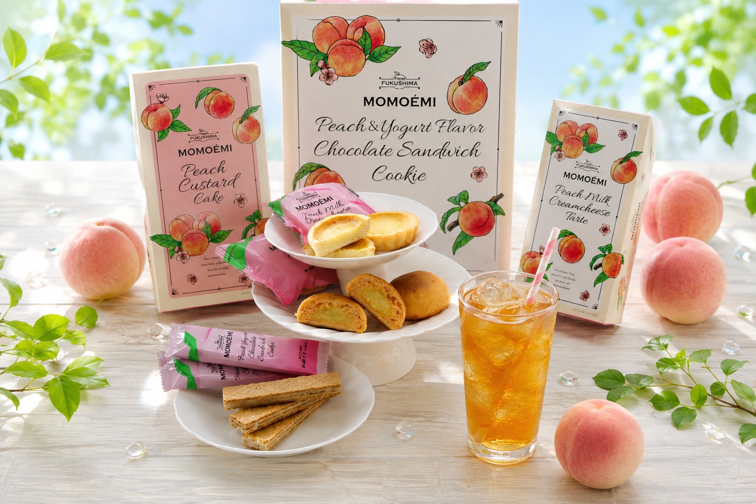 【7月26日（日）「ふくしま桃の日」】福島の桃の芳醇な味わいを焼菓子で楽しむ「MOMOÉMI（ももえみ）」Instagramプレゼントキャンペーン開催