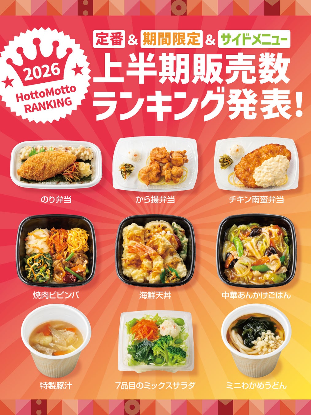 【7/29～販売開始!!】夏を制するパワーチャージグルメが登場!!『夏のスタミナフェア』開催‼