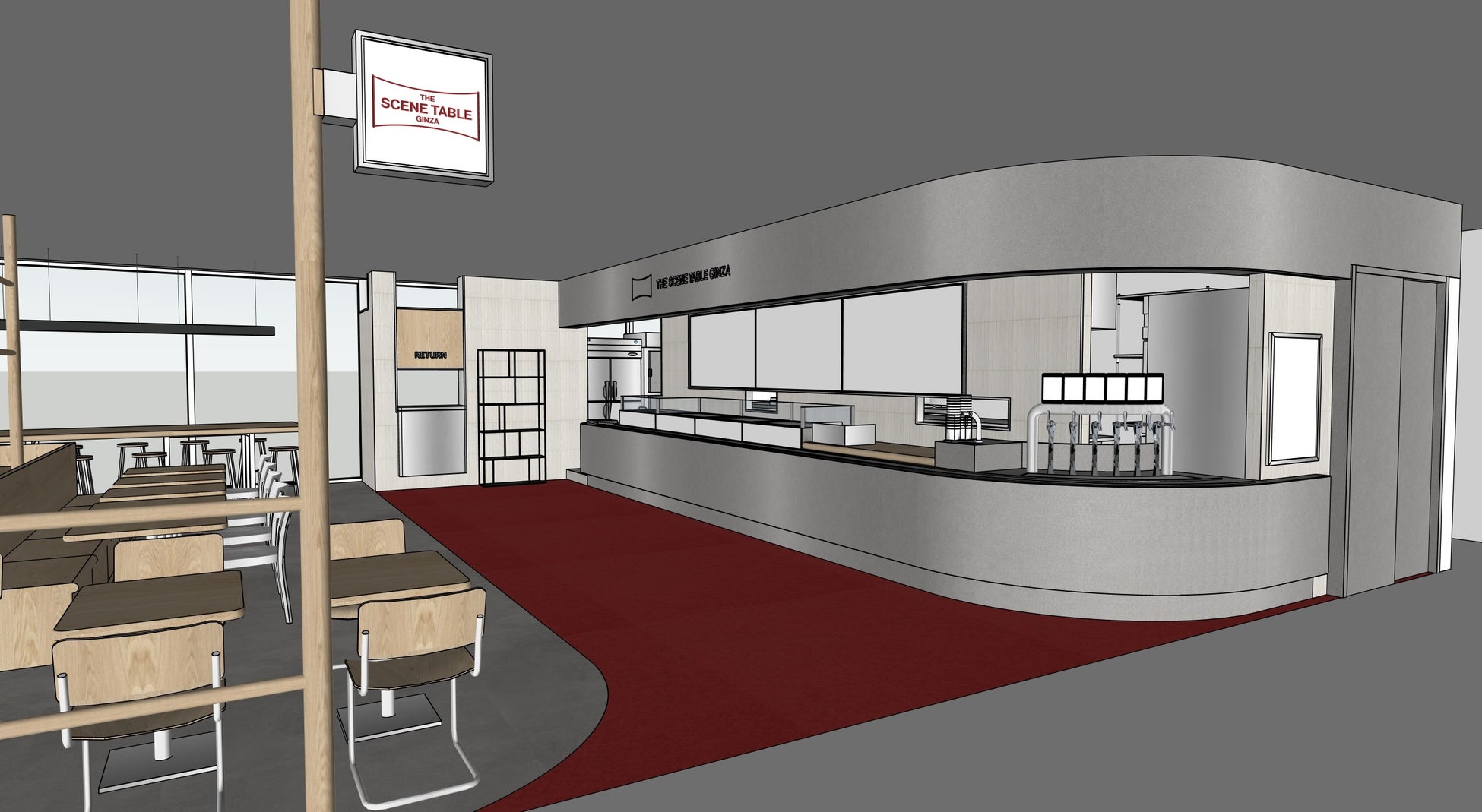 銀座並木通りに、展覧会連動型のテーマカフェが誕生！「THE SCENE TABLE GINZA」2026年９月5日（土）グランドオープン！