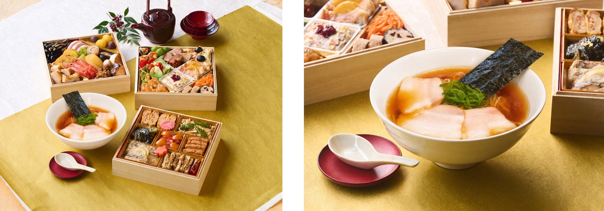 正月の「おせち飽きた」を先回り！進化系『らぁ麺おせち』が2027年の新トレンド　初の共同開発となる新おせち「飯田商店監修らぁ麺おせち」予約販売開始