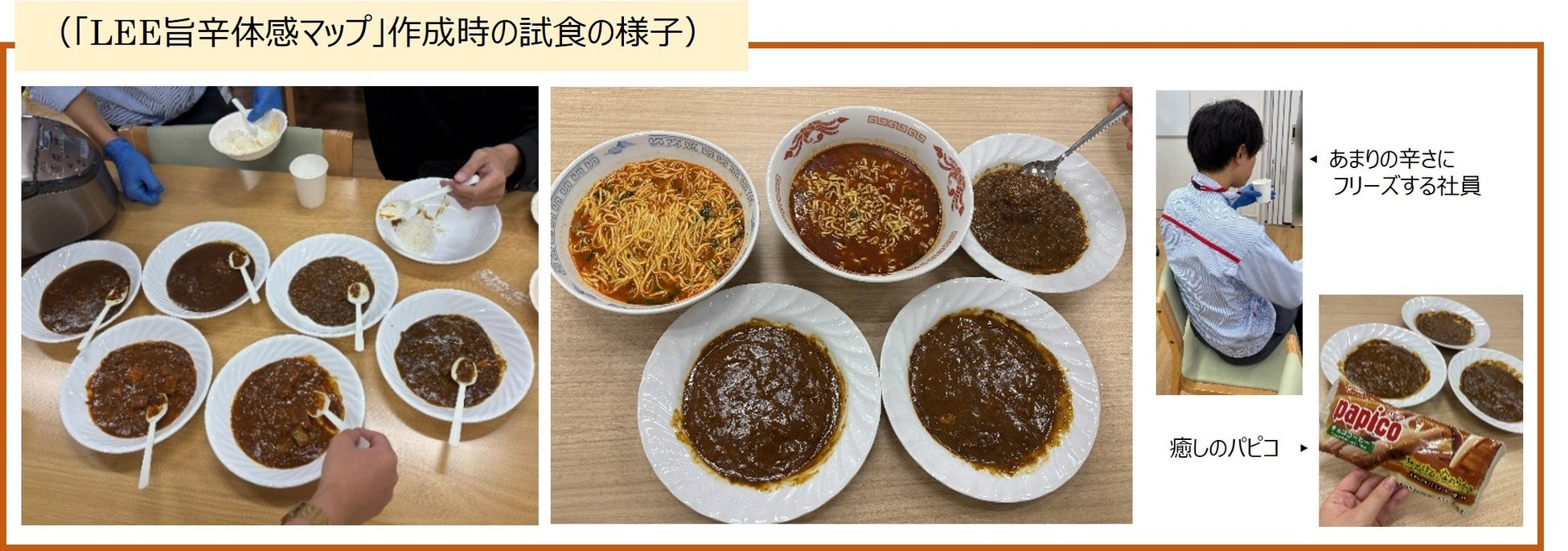 「辛口しかないカレー」LEEを担当する社員4名が徹底検証！辛さを見える化した「LEE旨辛体感マップ」公開