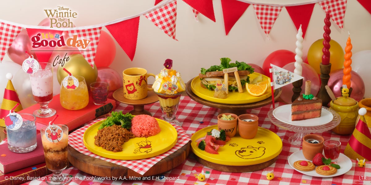 「くまのプーさん」原作デビュー100周年をお祝いするスペシャルカフェが東京・大阪で開催決定！「くまのプーさん」OH MY CAFE期間限定オープン！！
