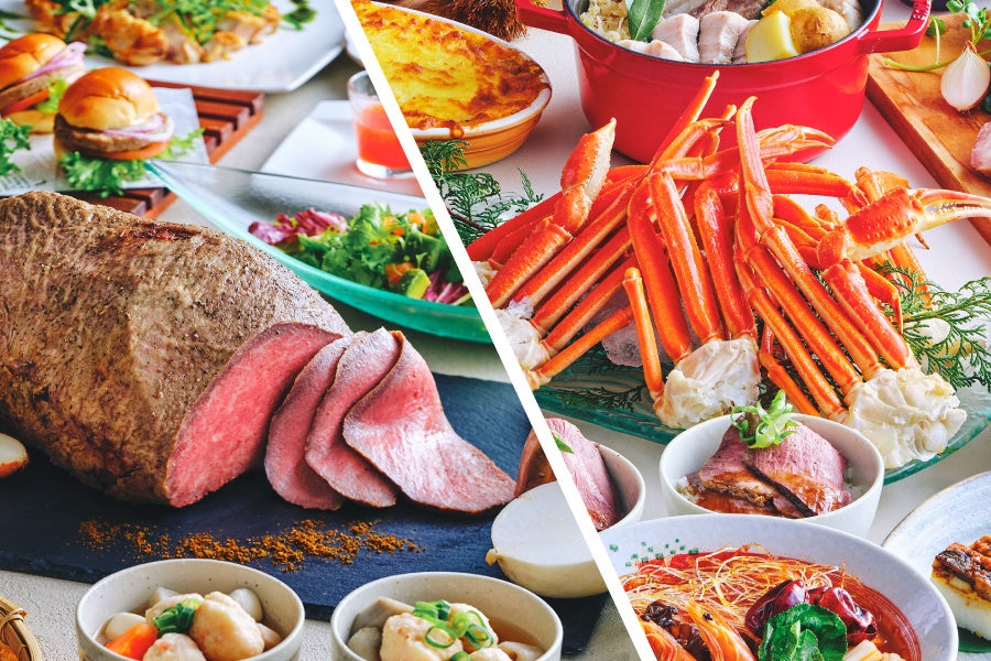 【都ホテル 京都八条】バイキングレストラン「ル・プレジール」ランチもディナーも食べ逃せない秋の味覚ブッフェ！黒毛和牛のローストビーフ食べ放題＆ボイルズワイガニ食べ放題！